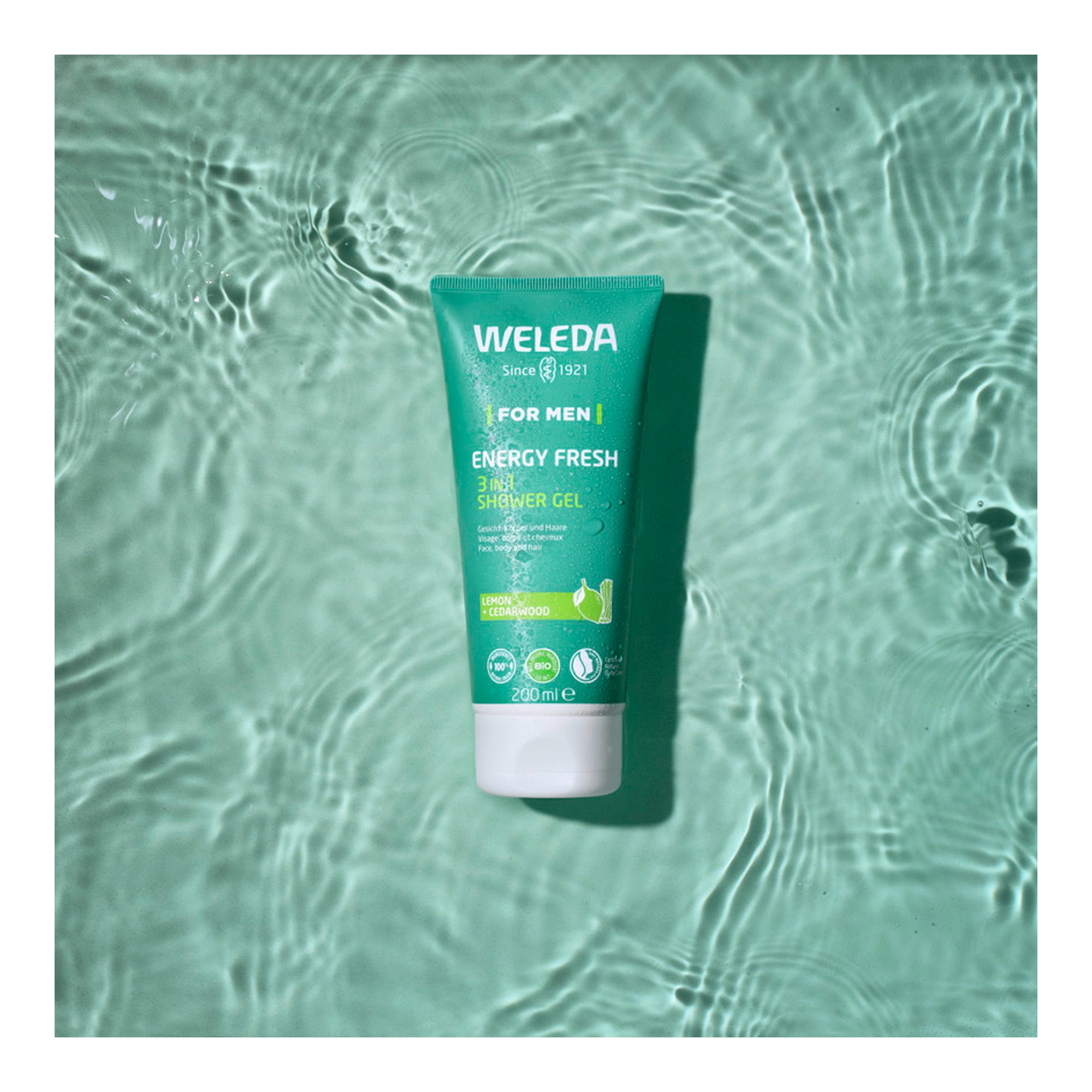 Meeste värskendav dušigeel näole, kehale ja juustele 200ml