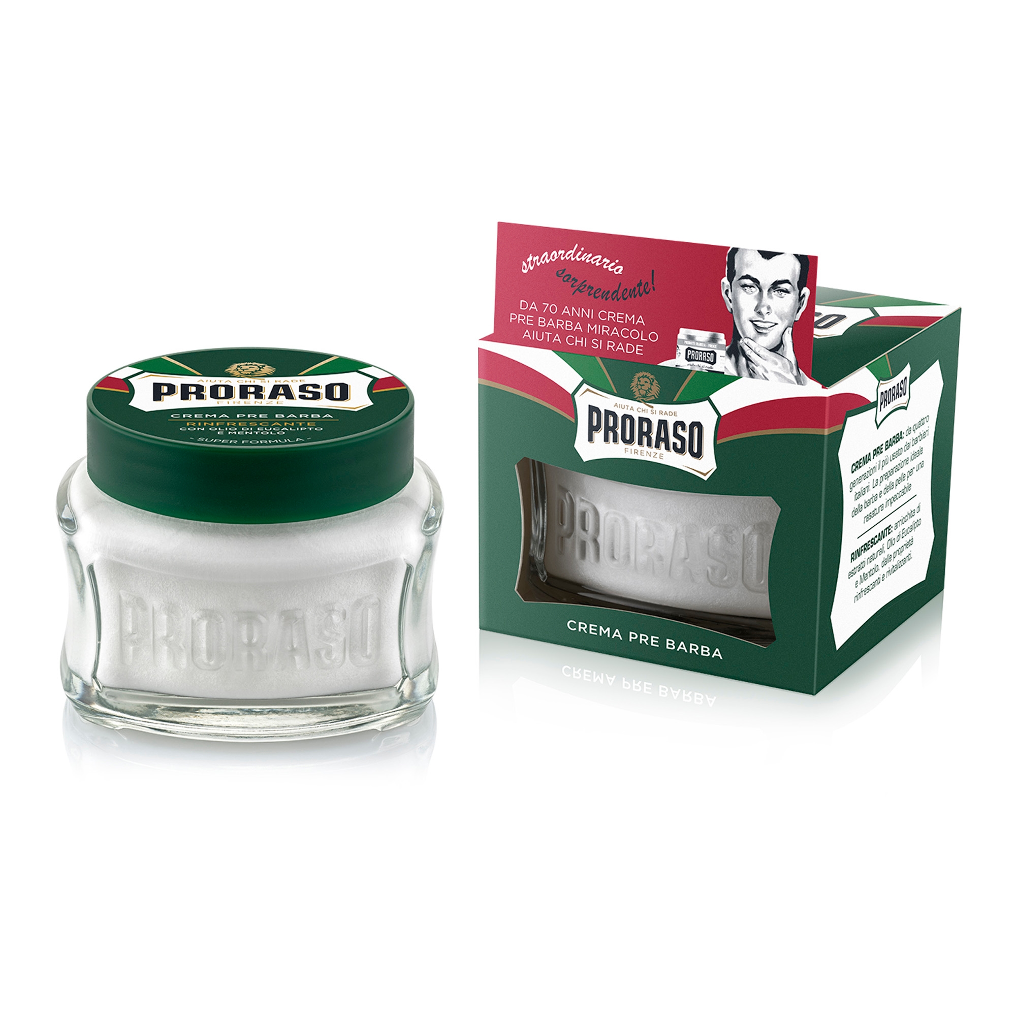 Raseerimiseelne ja -järgne värskendav kreem Eukalüpt 100ml