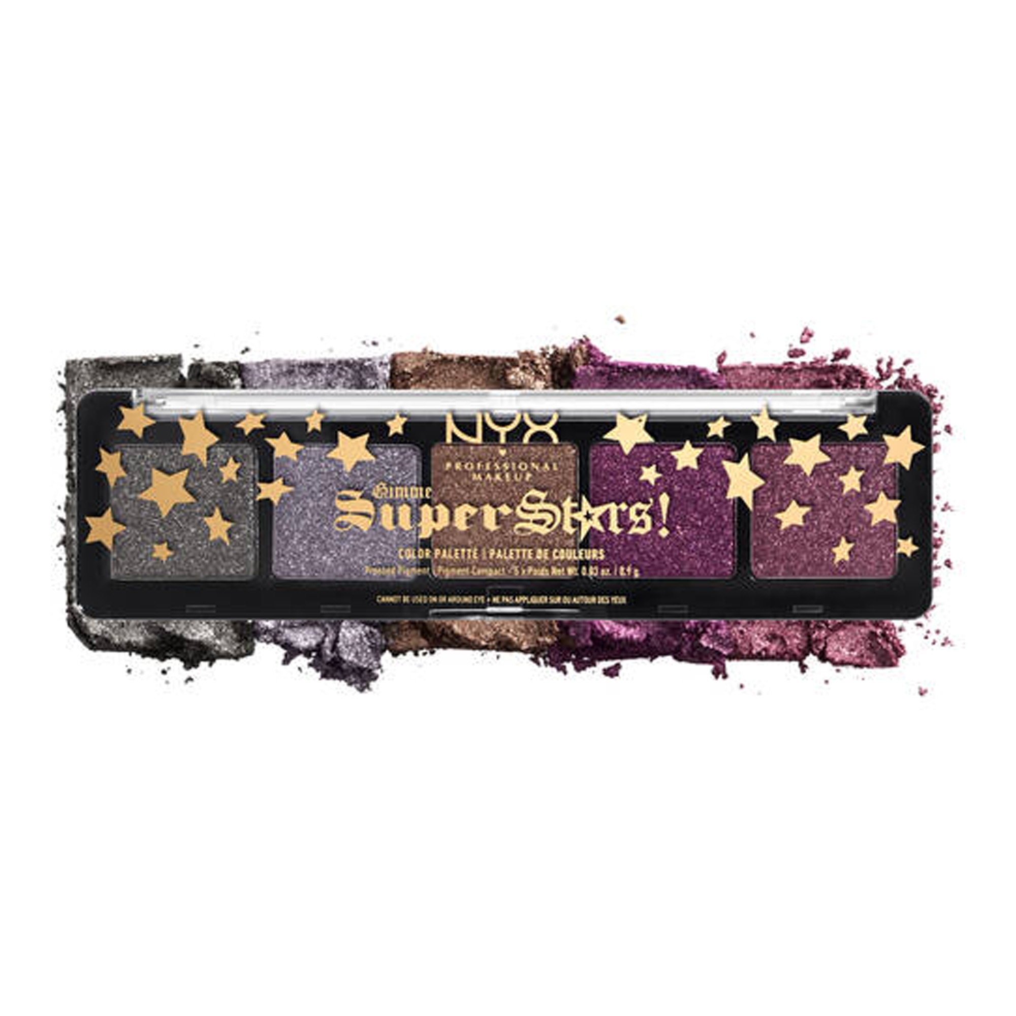 Nyx shadow palette mauve