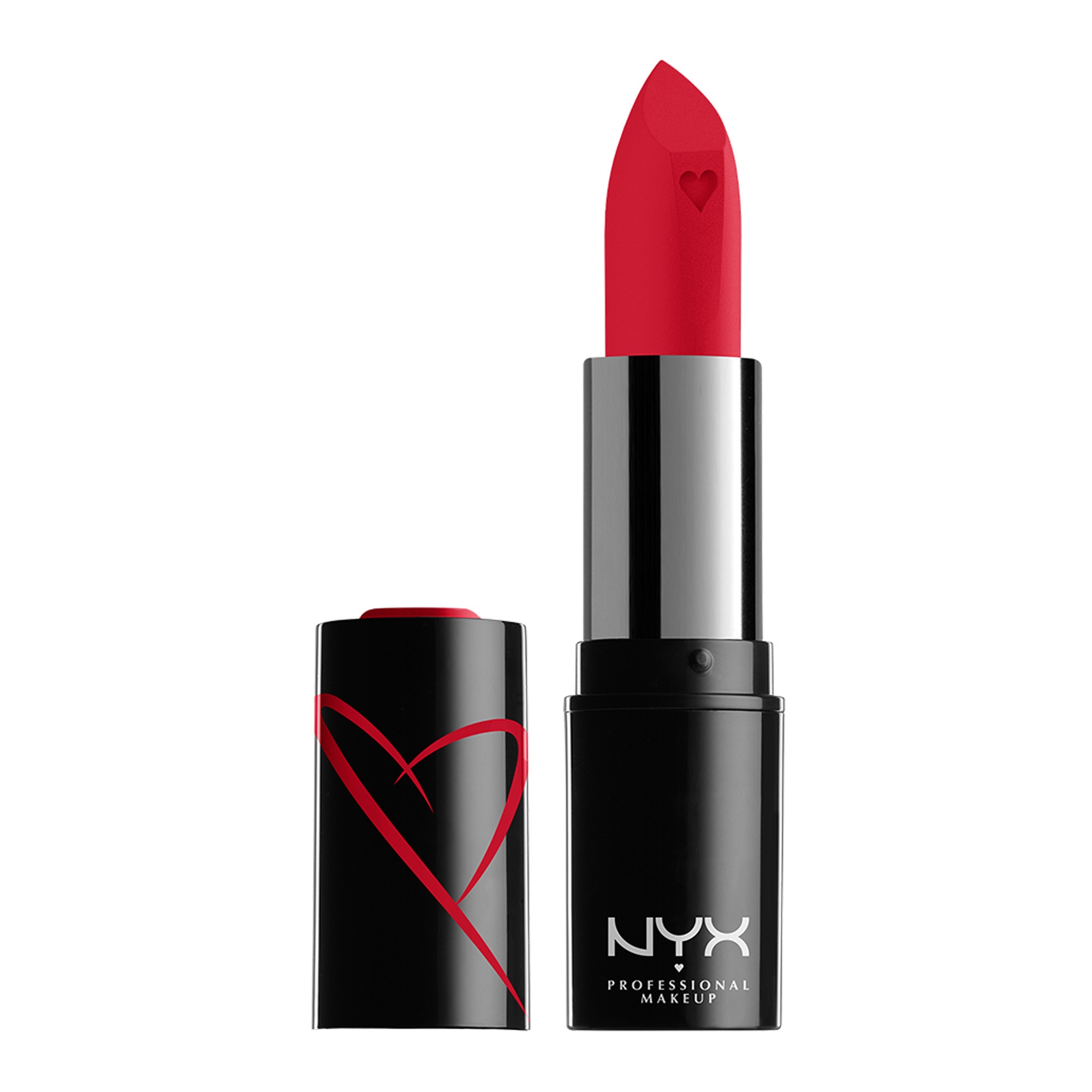 Nyx shout loud satin lipstick - red haute 3,5g
