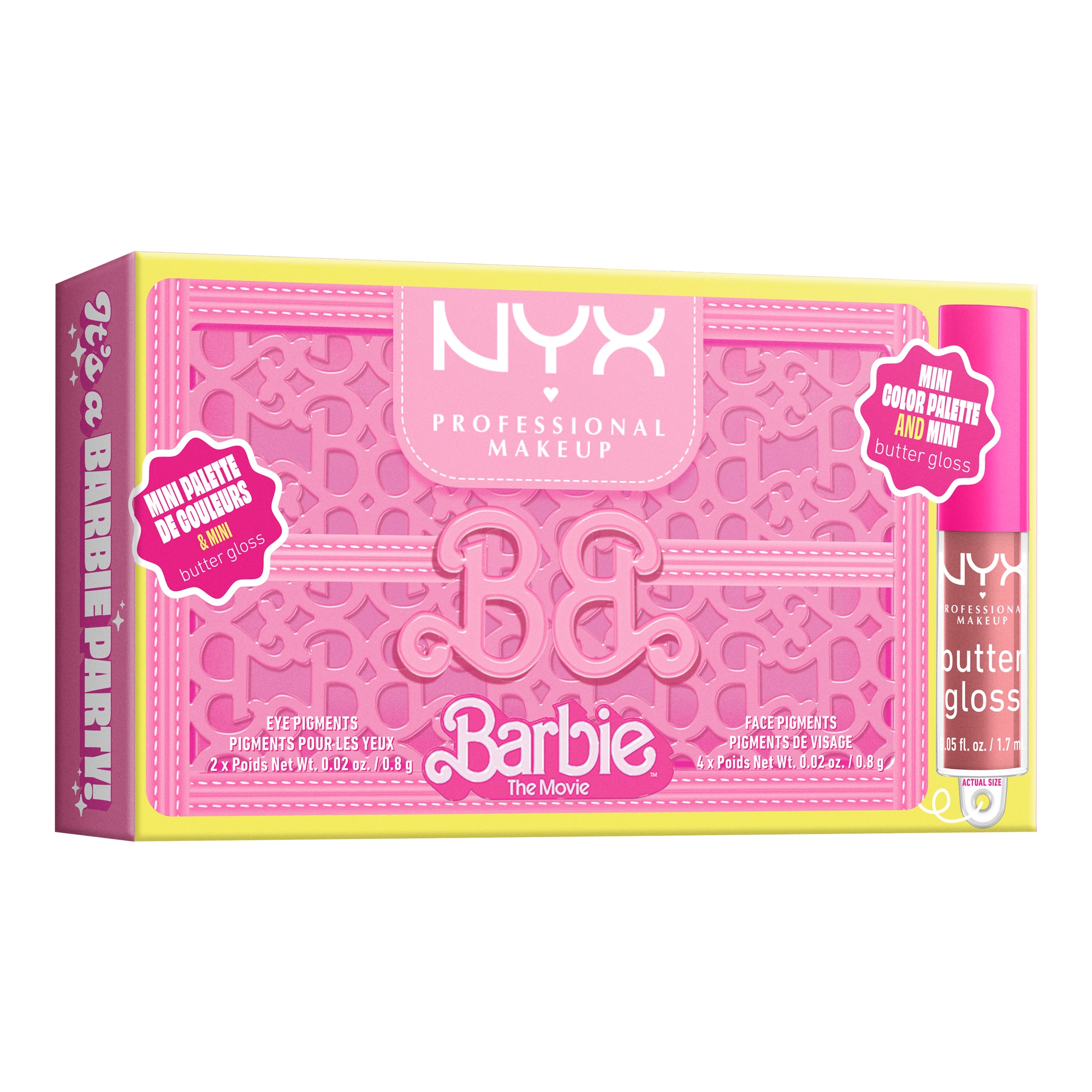 Lauvärvipalett Barbie