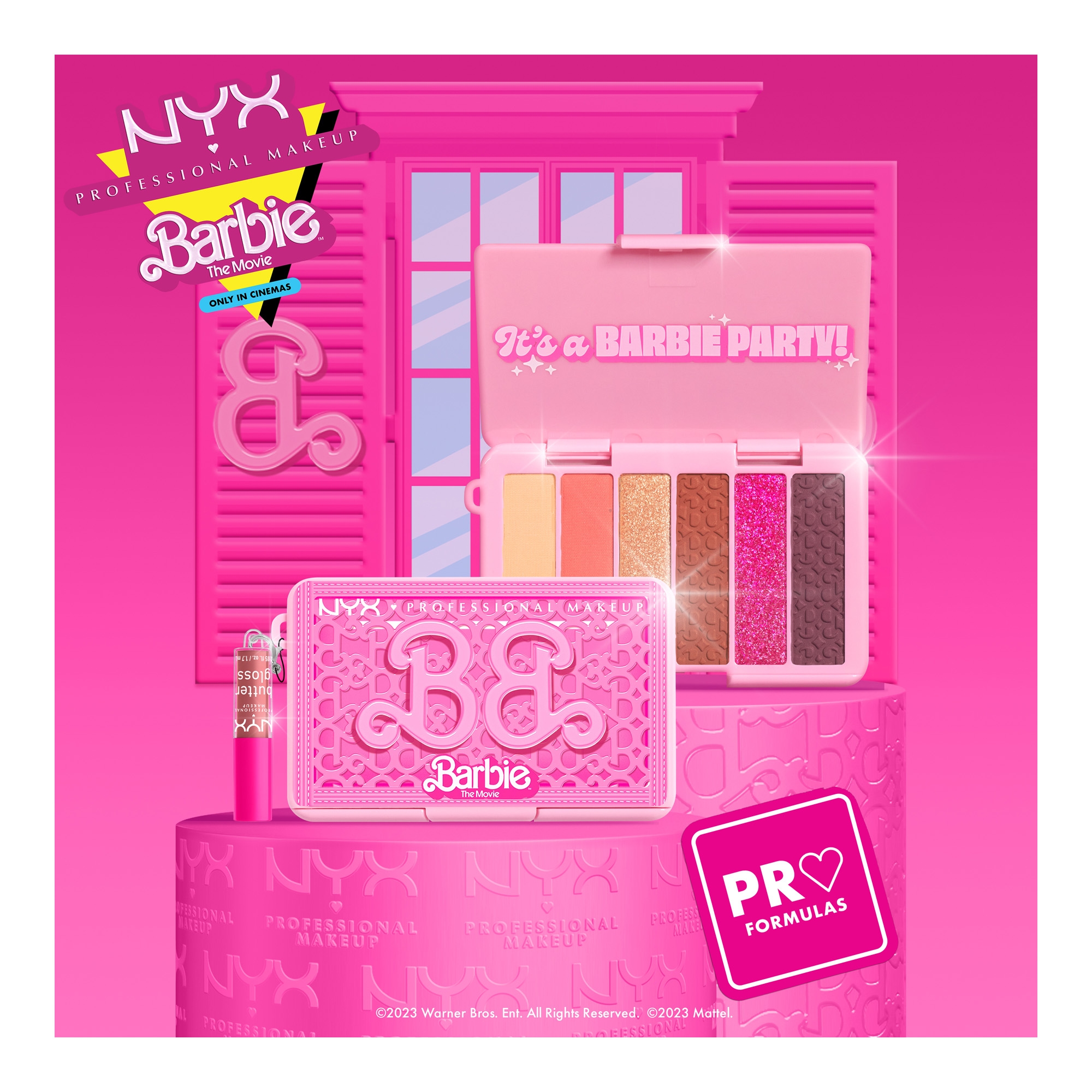 Lauvärvipalett Barbie