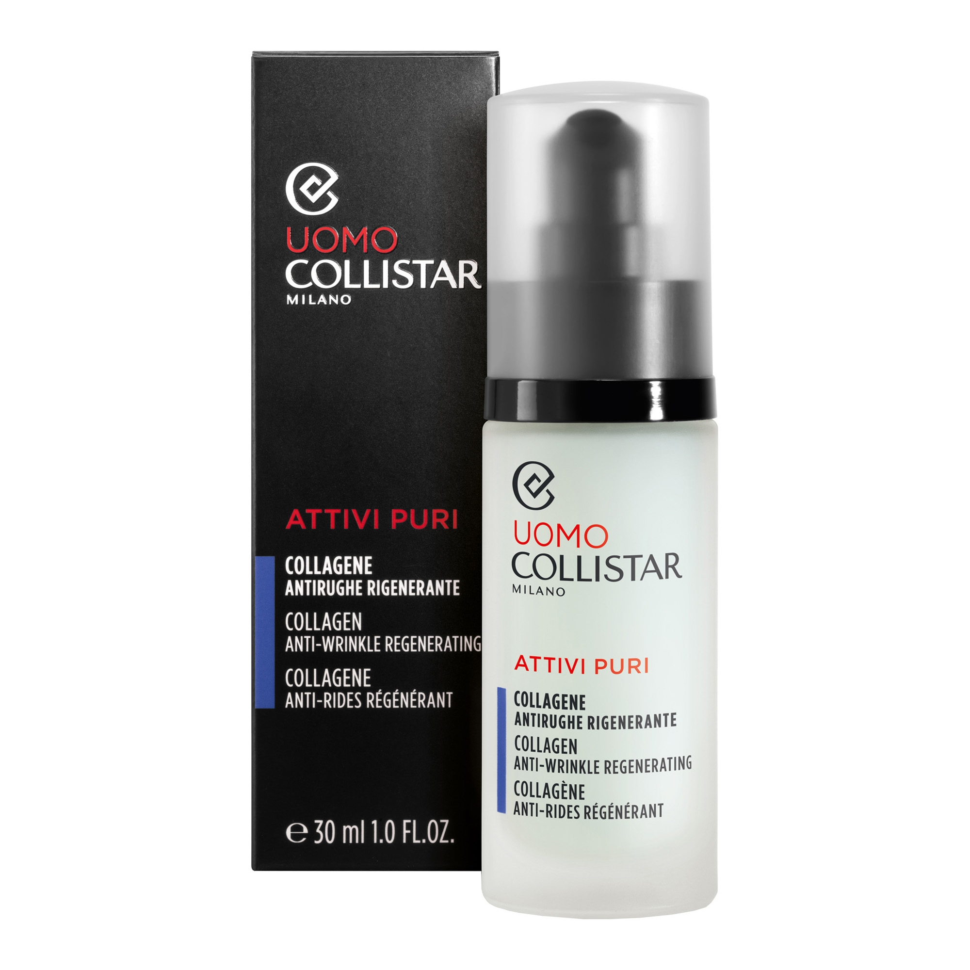 Pure Actives Collagen kortsudevastane ja taastav hooldustoode meestele 30ml