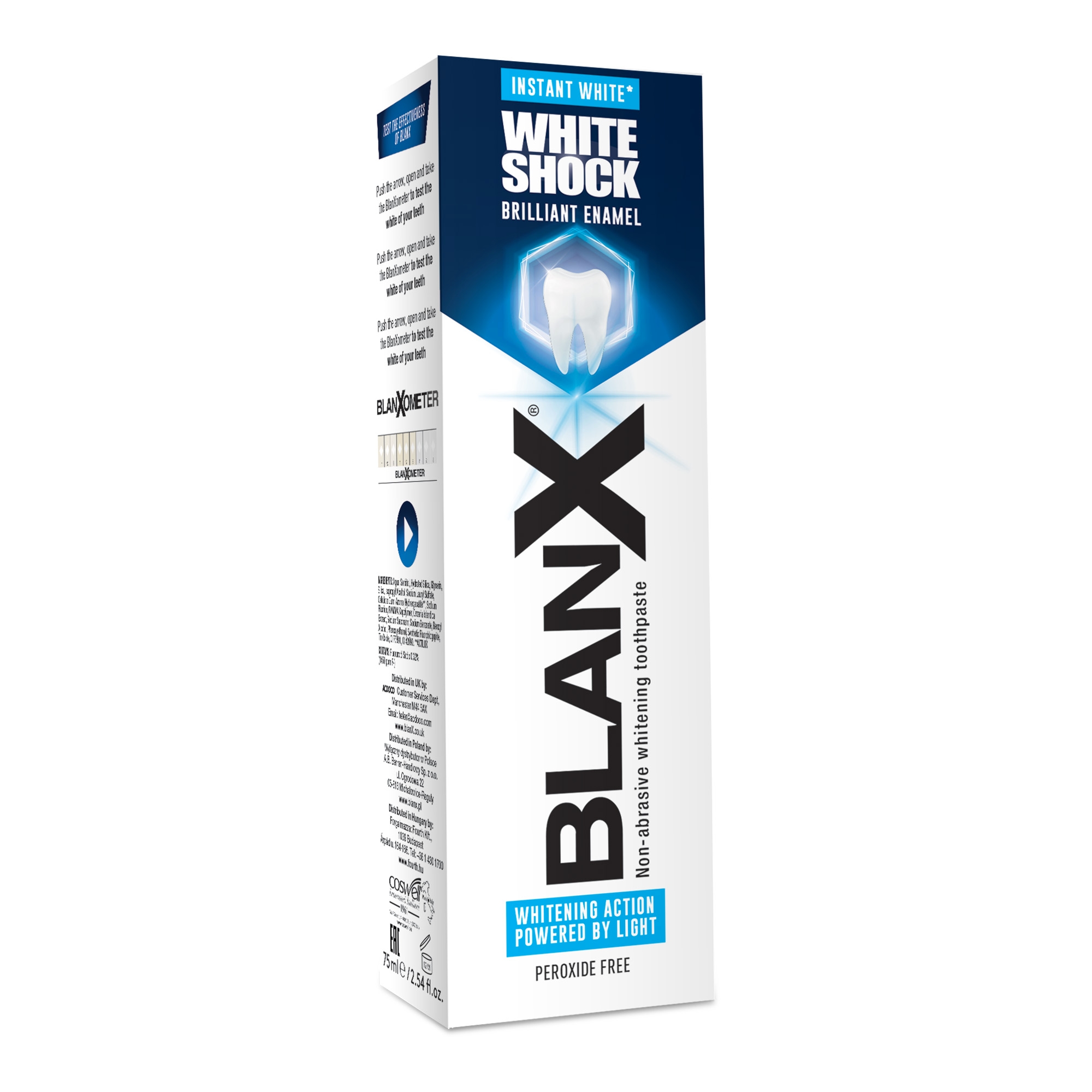 White Shock Crystal White hambapasta 75ml