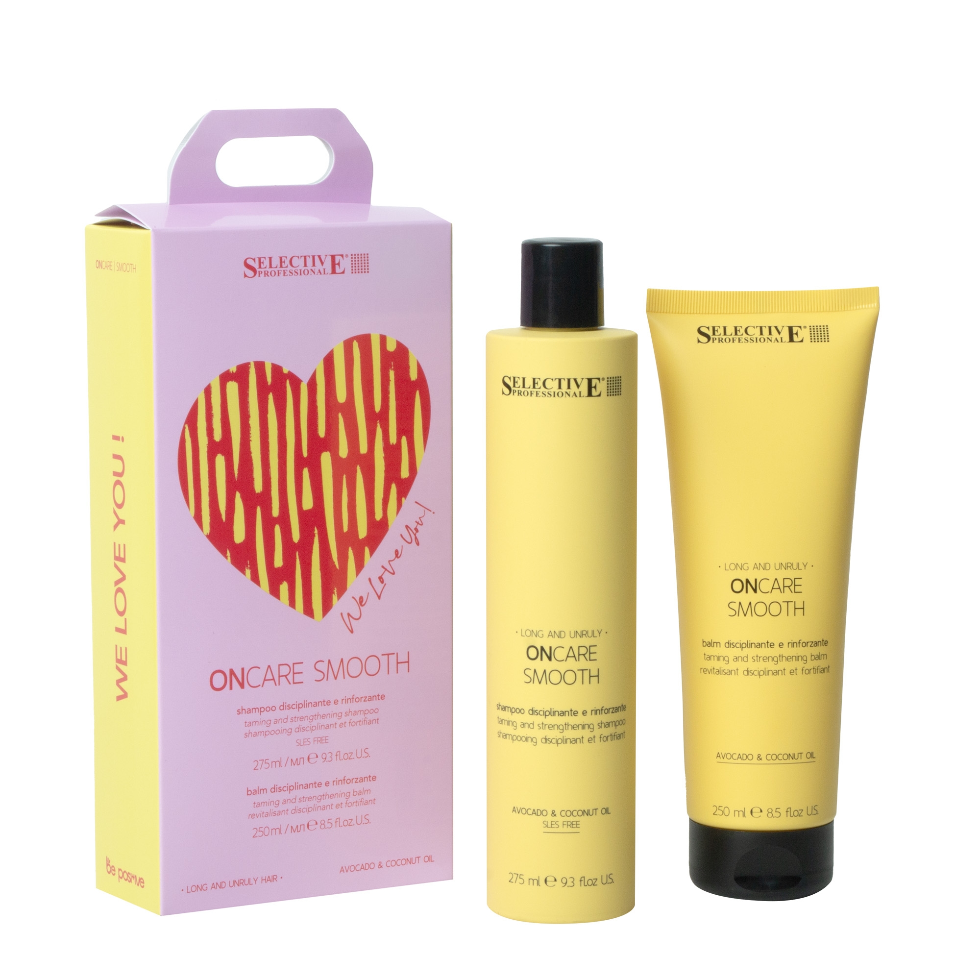 We Love You komplekt Smooth pikkadele juustele