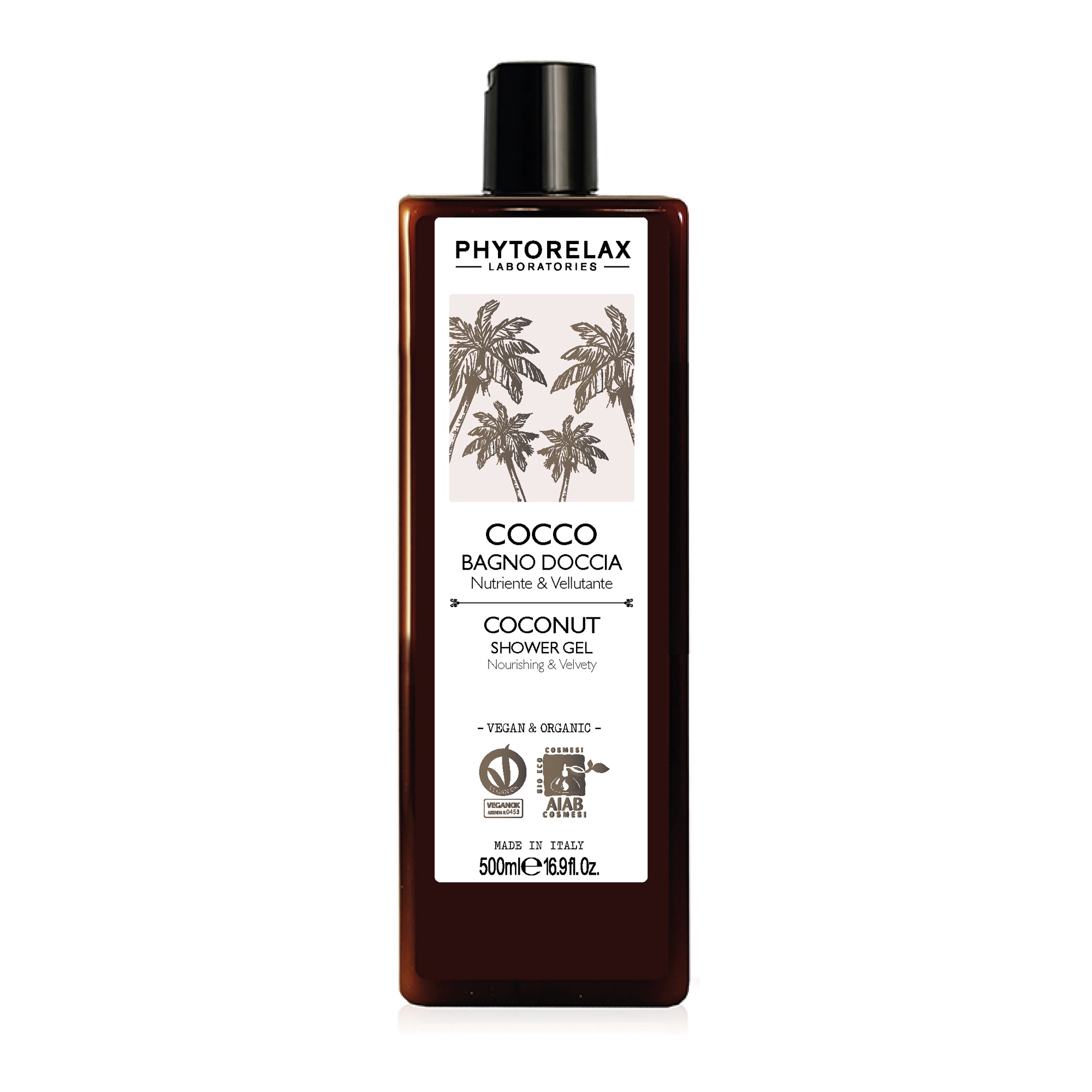 Kookose toitev ja sametine dušigeel 500ml