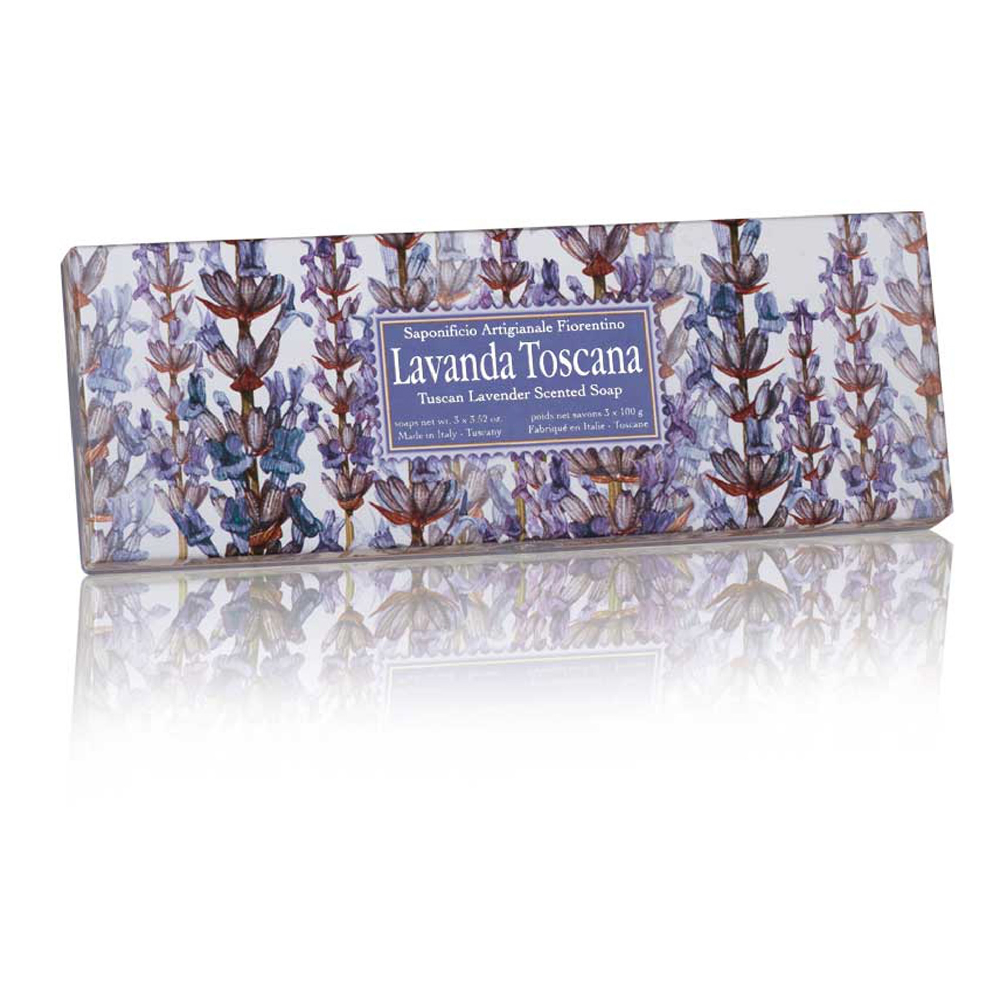 Seepide komplekt Lavanda Toscana lavendel 3x100g