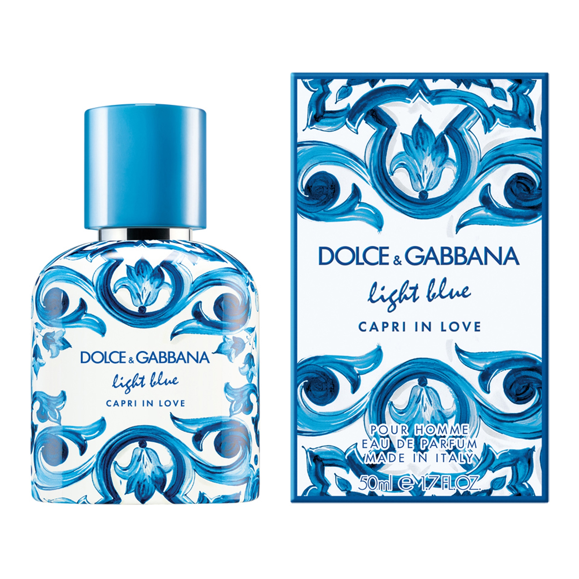 Light Blue Capri in Love Pour Homme EdP 50ml