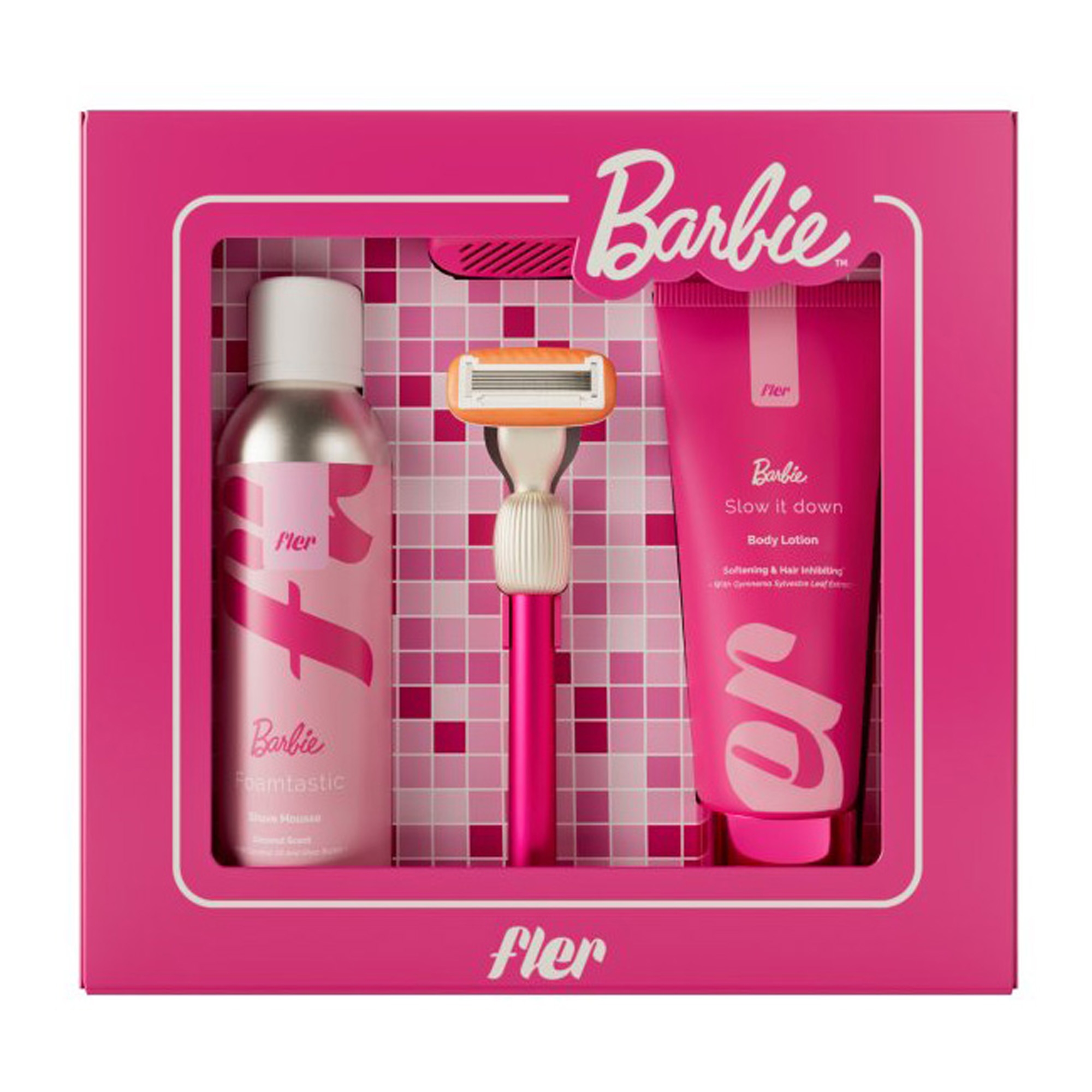 Barbie raseerimise komplekt