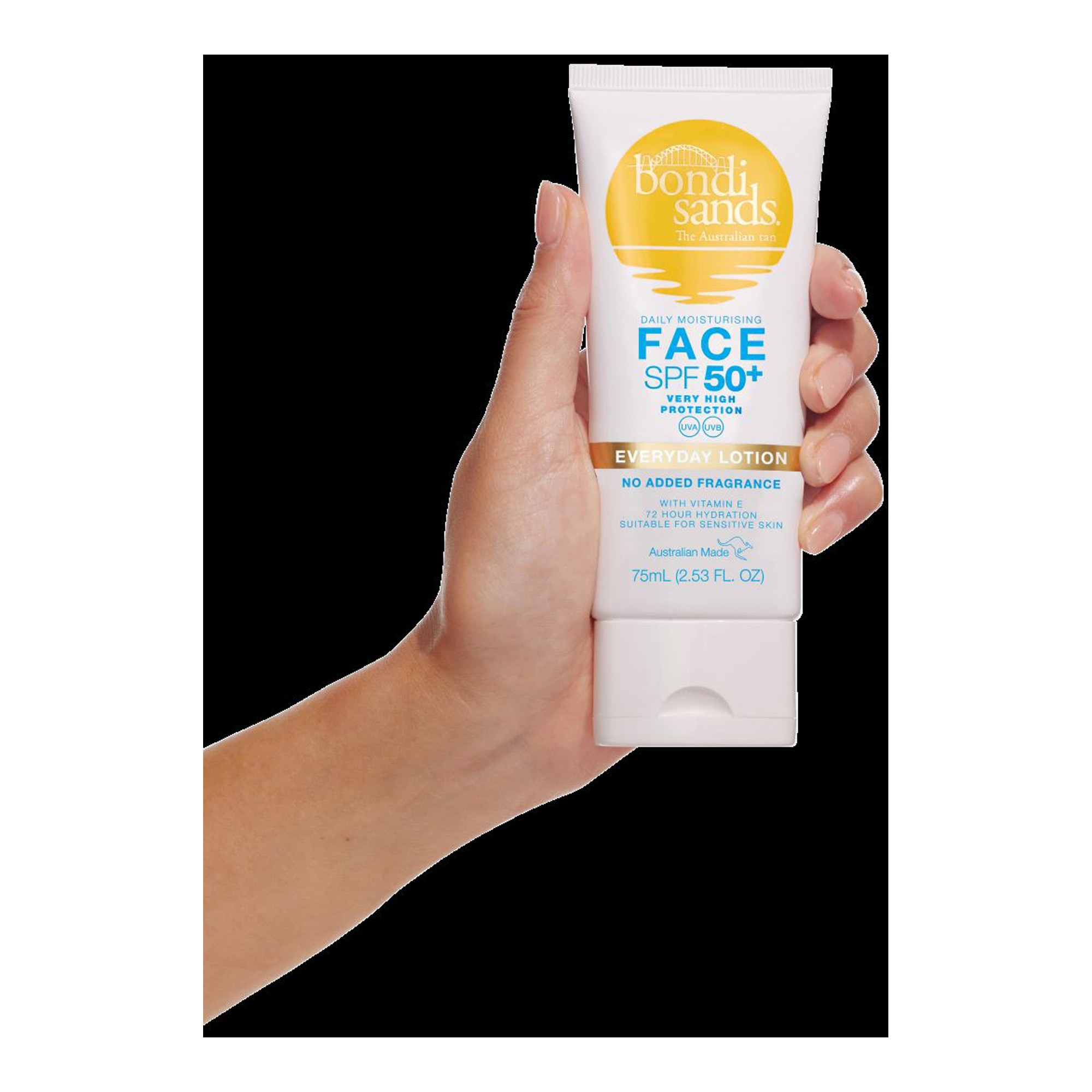 Niisutav päikesekaitsekreem näole SPF50+ 75ml