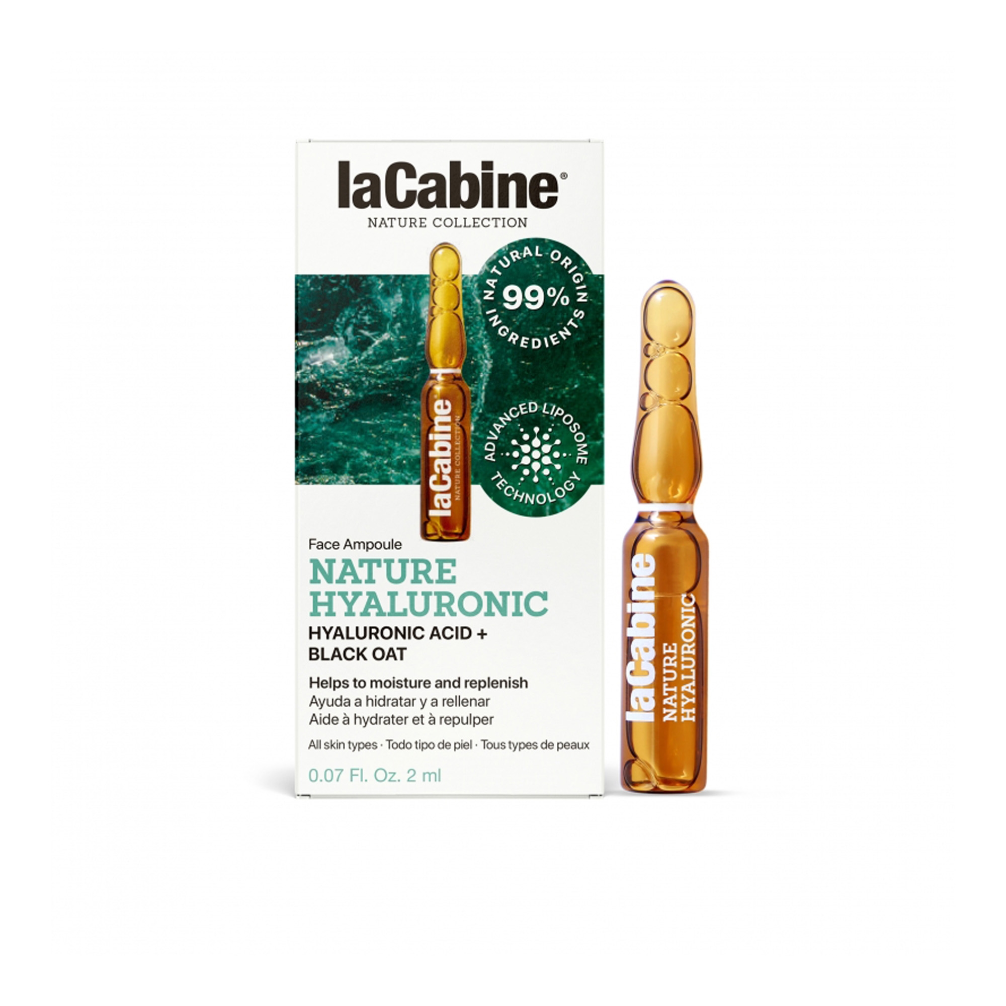 Nature ampull hüaluroonhappega 1x2ml