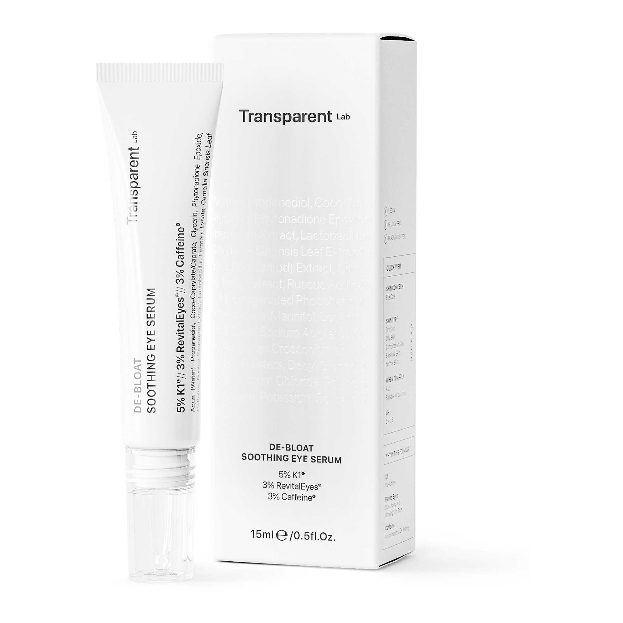 Pinguldav ja turseid vähendav päevane silmaseerum 15ml