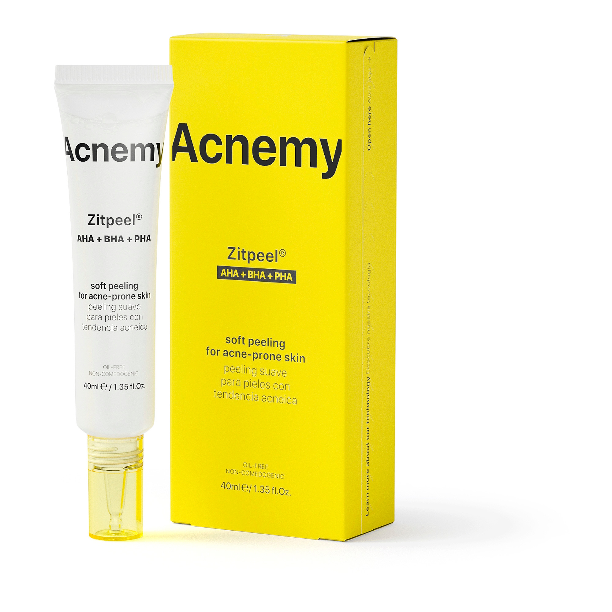 Õrn koorija aknelisele nahale öiseks hoolduseks 40ml