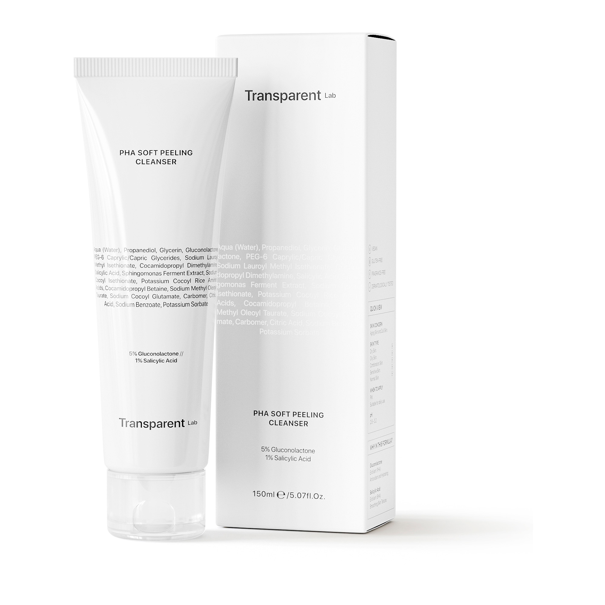 Õrnatoimeline kooriv näopuhastaja 150ml