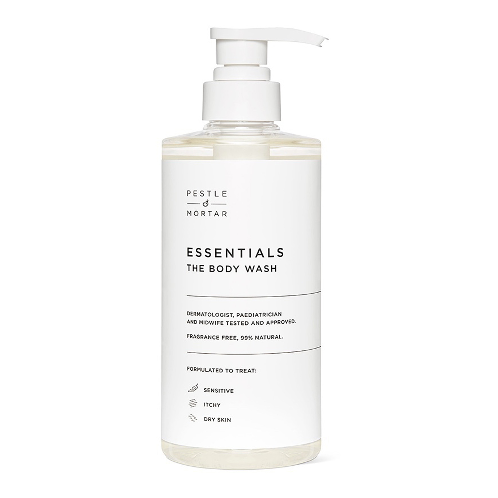 Derma looduslik lõhnatu kehapesuvahend 500ml