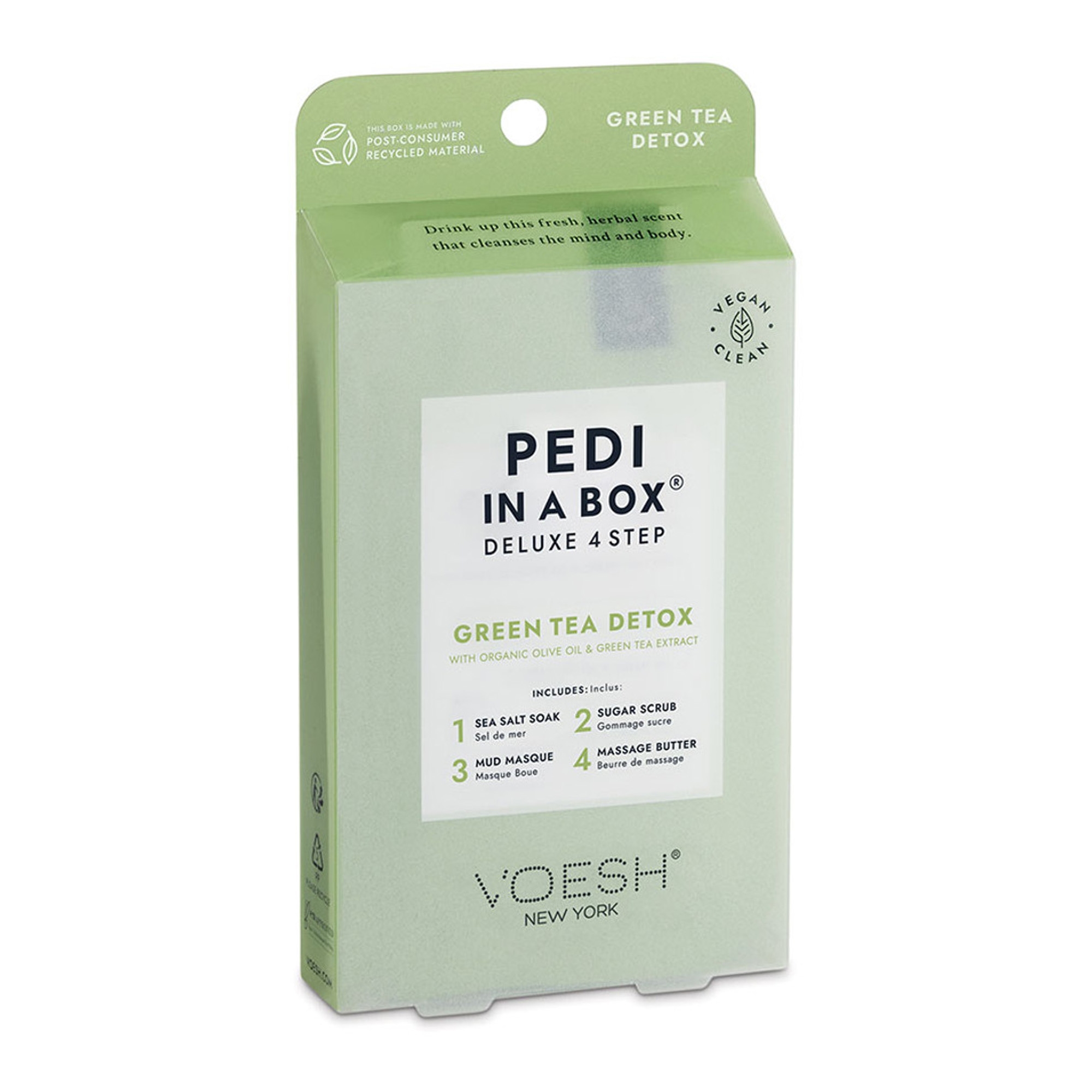 Pediküürikomplekt Green Tea Detox