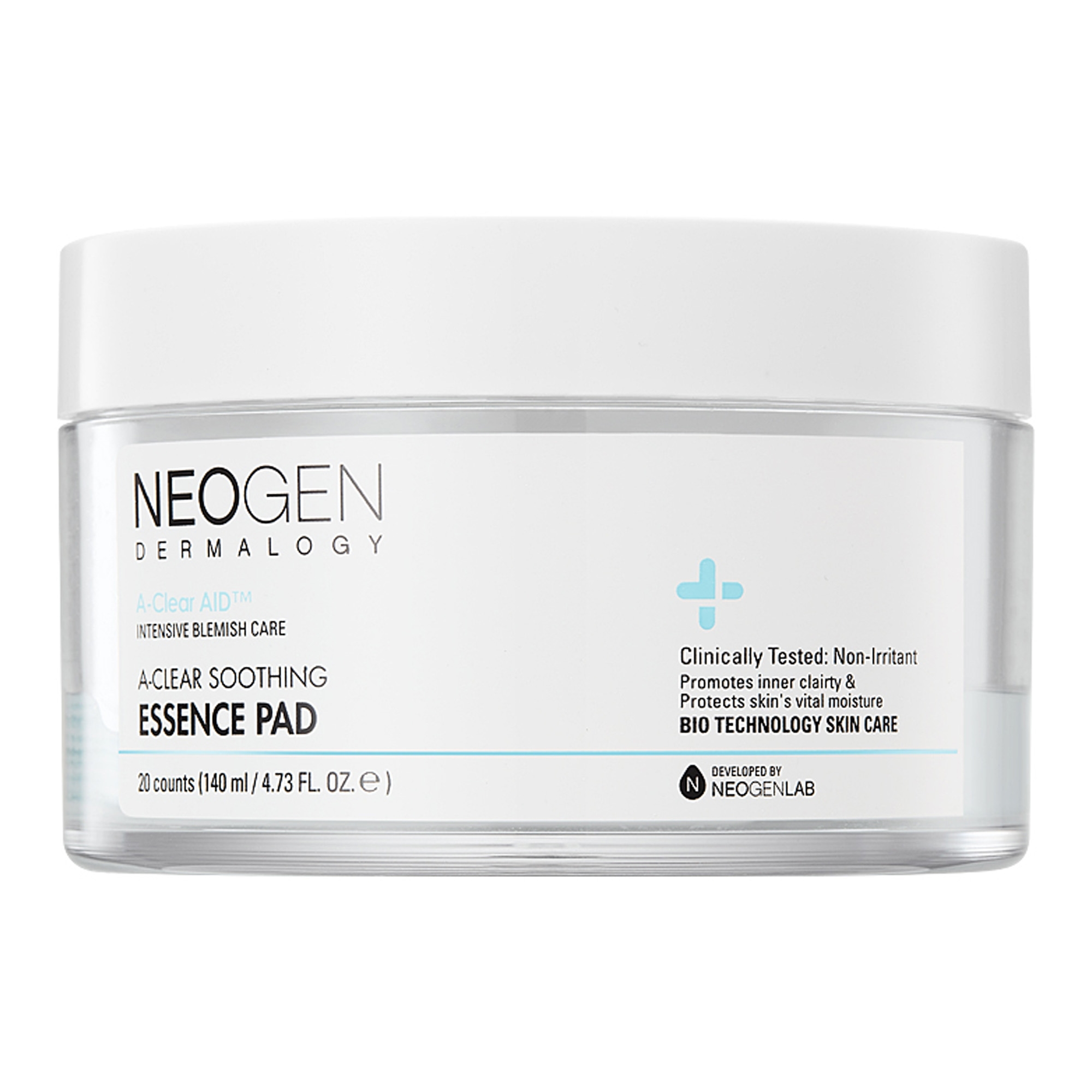 Immutatud toniseerivad padjakesed Neogen Dermalogy A-Clear Soothing Essence Pad 140ml