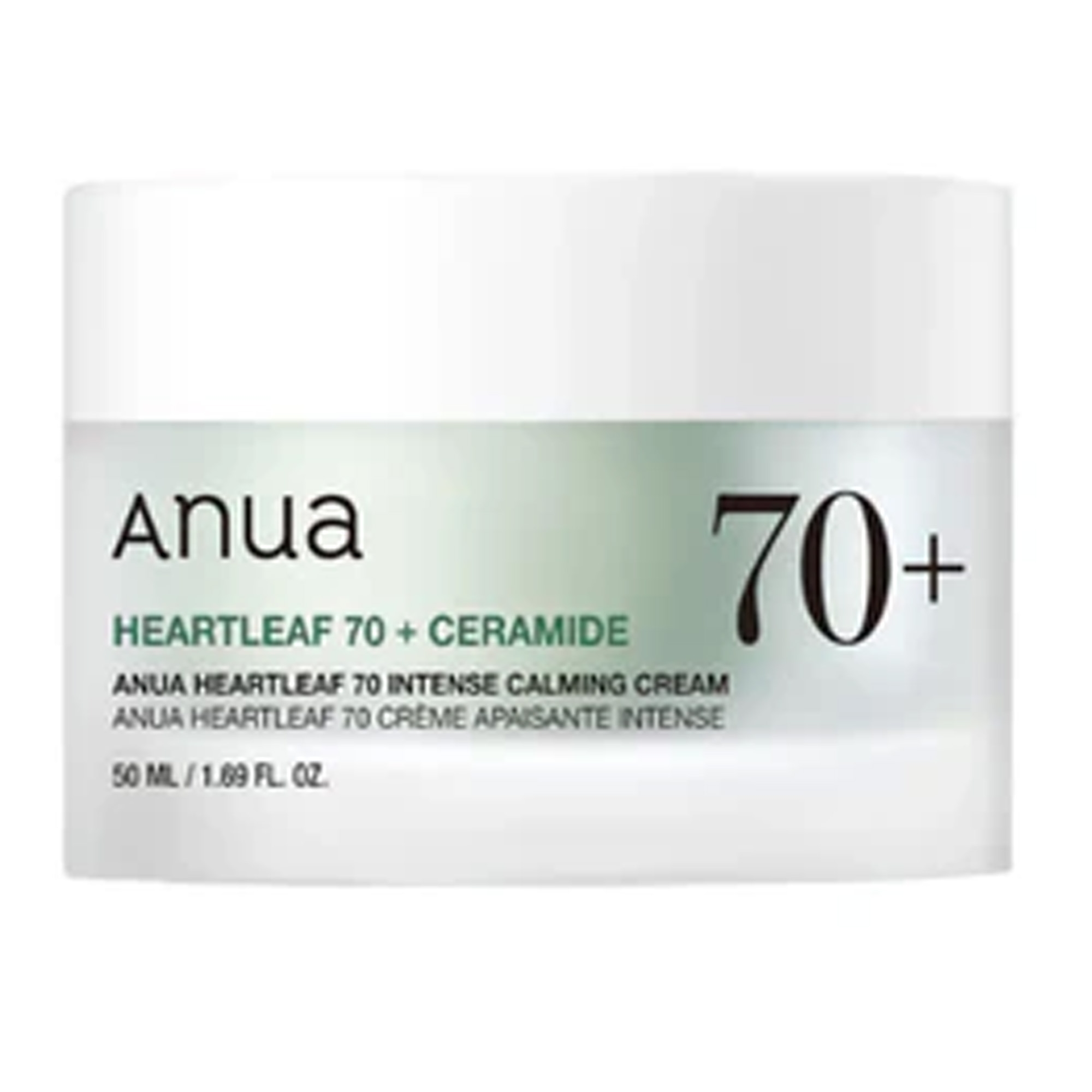 Heartleaf 70 Intense Calming rahustav näokreem soorohuga 50ml