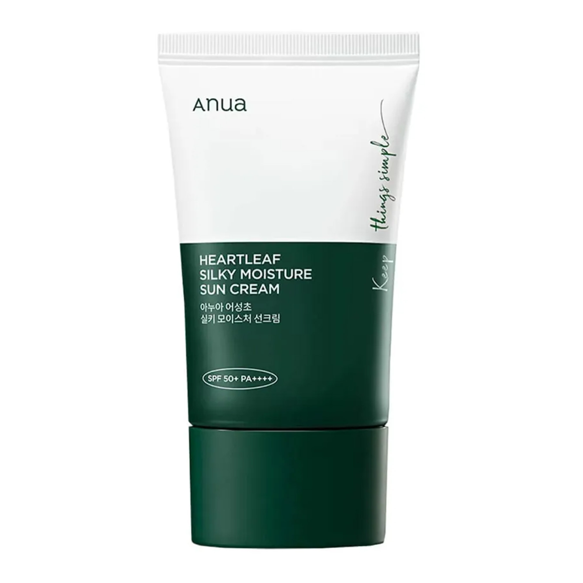 Heartleaf Silky Moisture päikesekaitsekreem SPF50+ 50ml