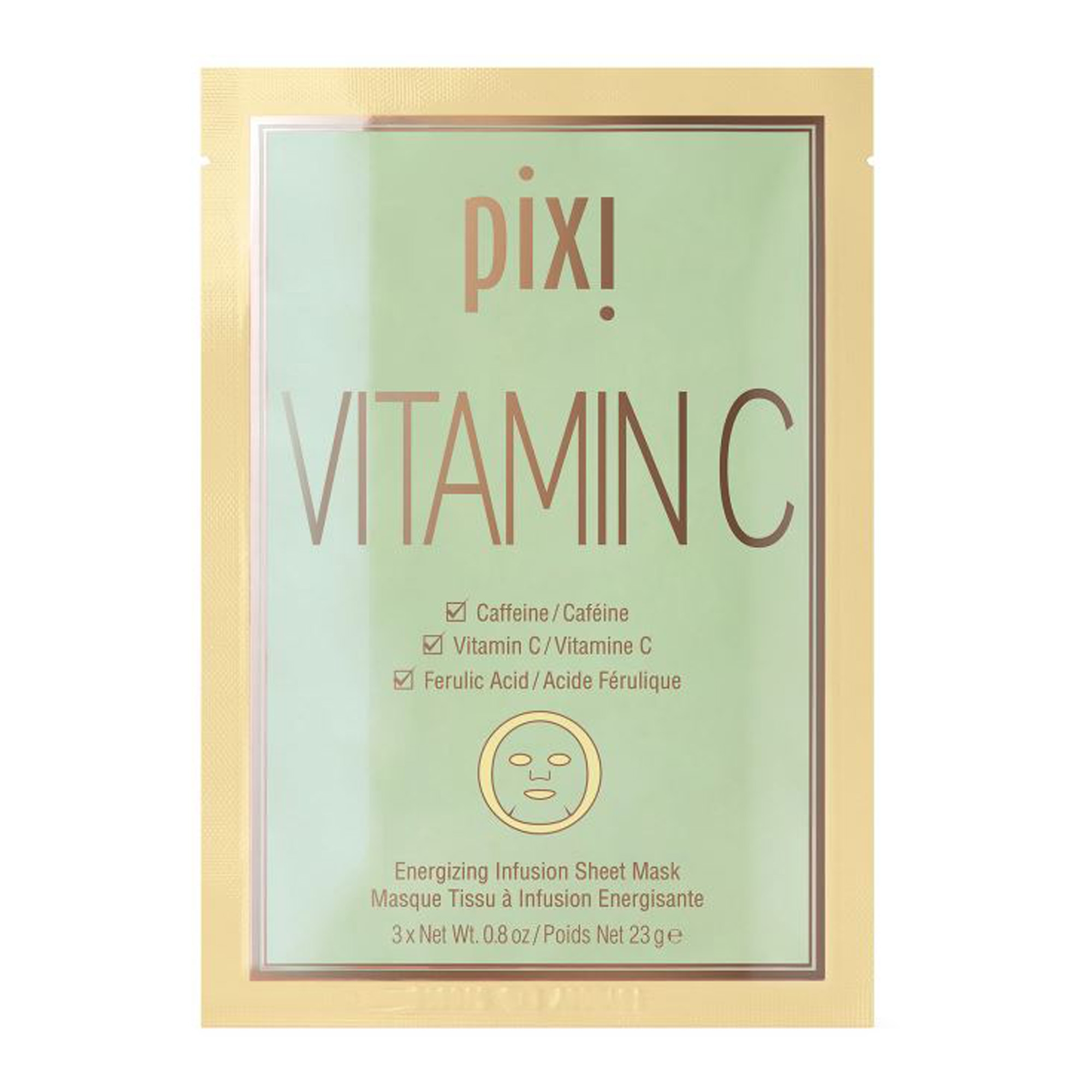 Energiat andev näomask Energizing Infusion Sheet Mask 3tk