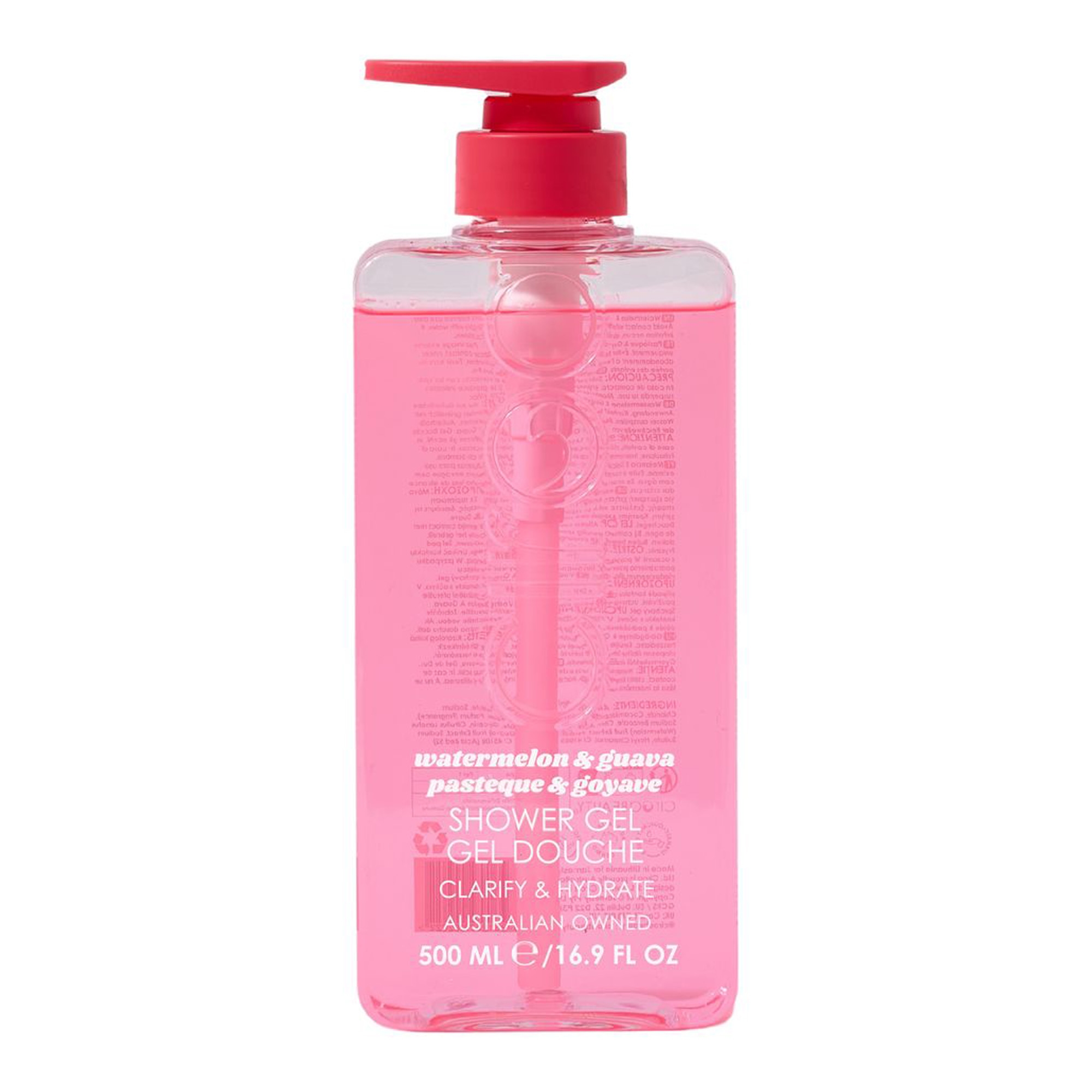 Watermelon & Guava värskendav dušigeel 500ml