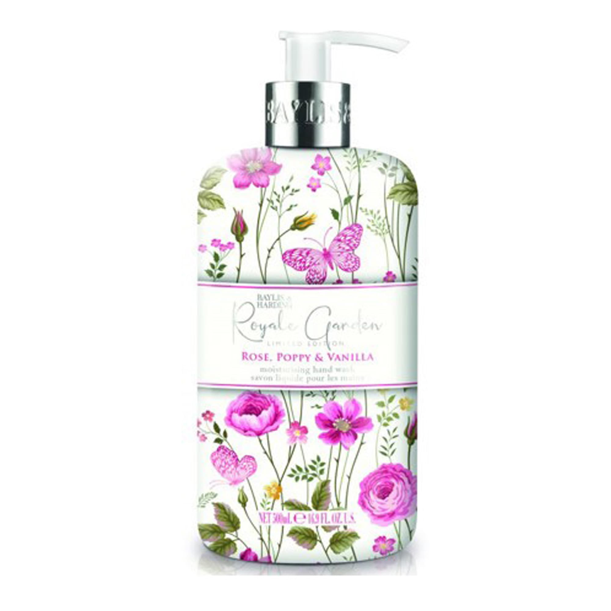 Royale Garden Rose, Poppy & Vanilla kätepesuseep 500ml