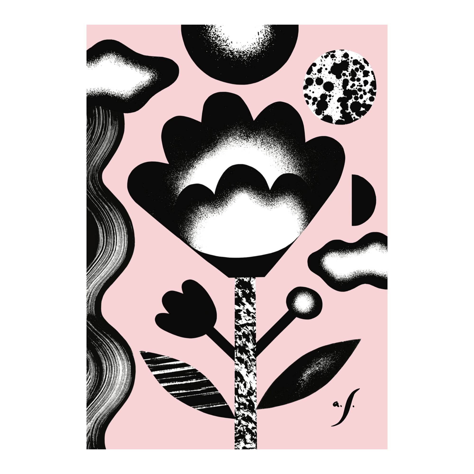 Anu Samarüütel x I.L.U. kaart Müstiline lill