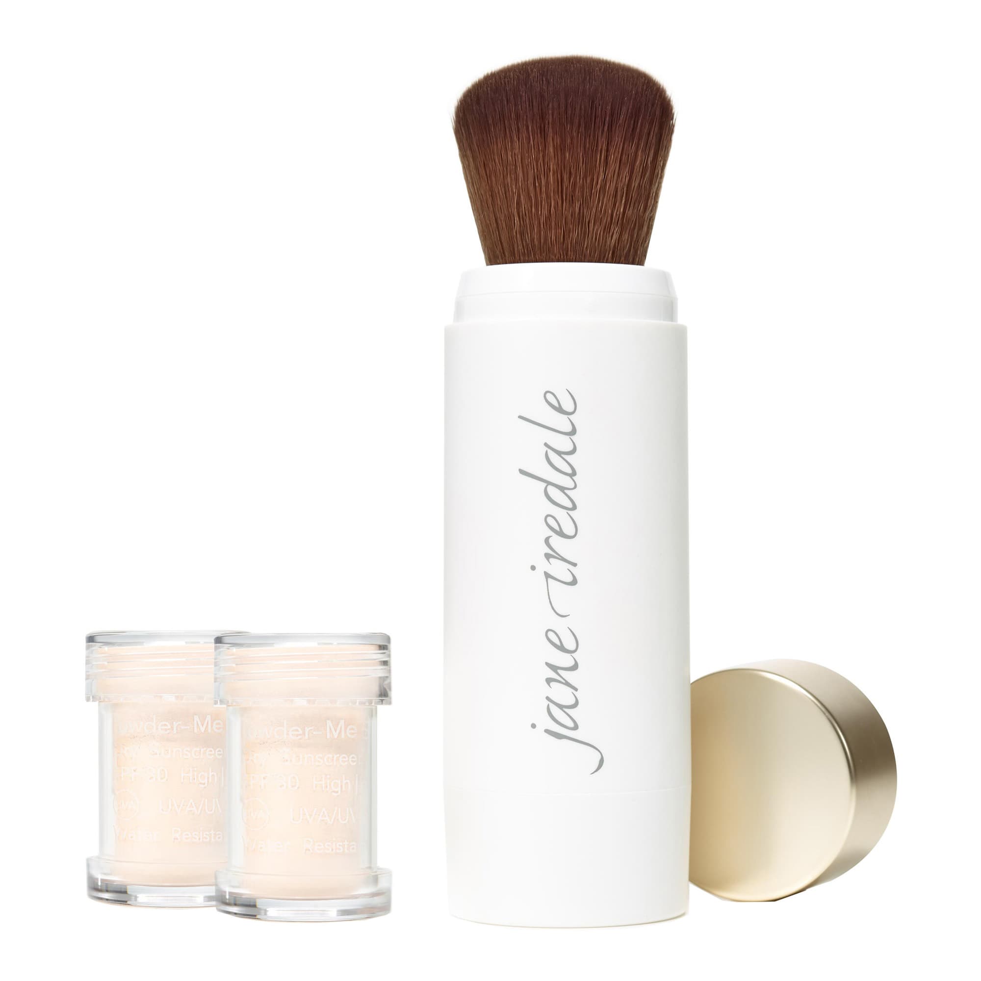 Powder-me pintsel kuiv päikesekaitse spf30 translucent 5g