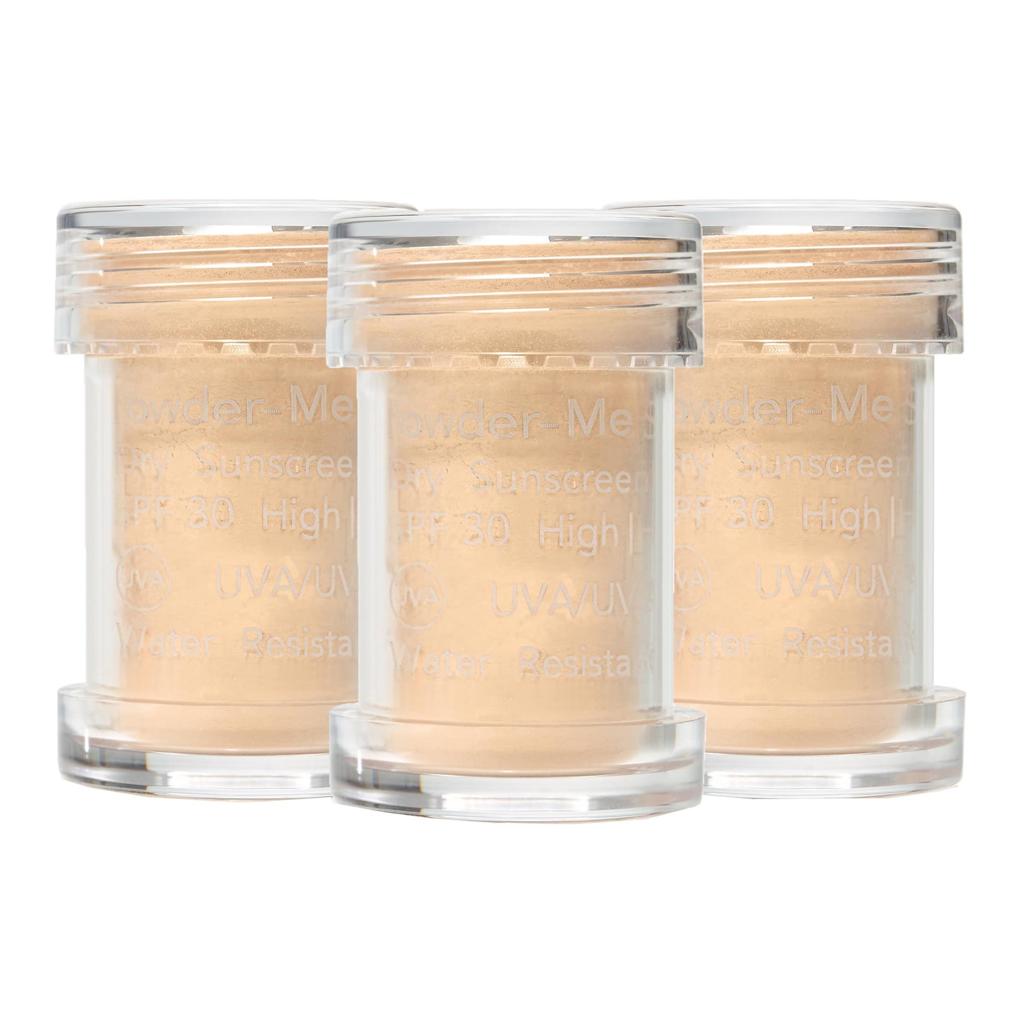 Powder-Me kuiv päikesekaitse SPF30 täitesisu 3tk pakis 7,5g