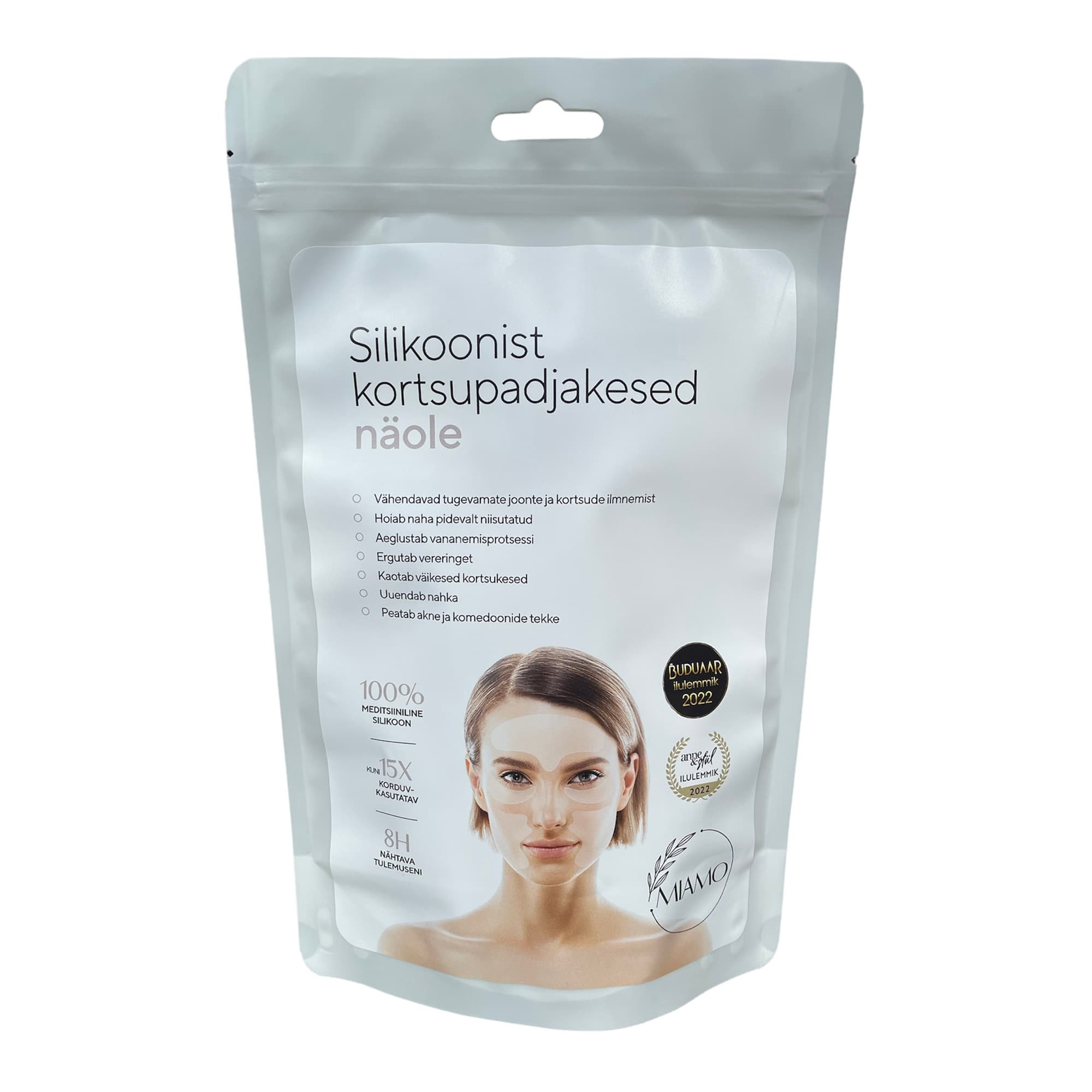 Silikoonist kortuspadjakesed näole