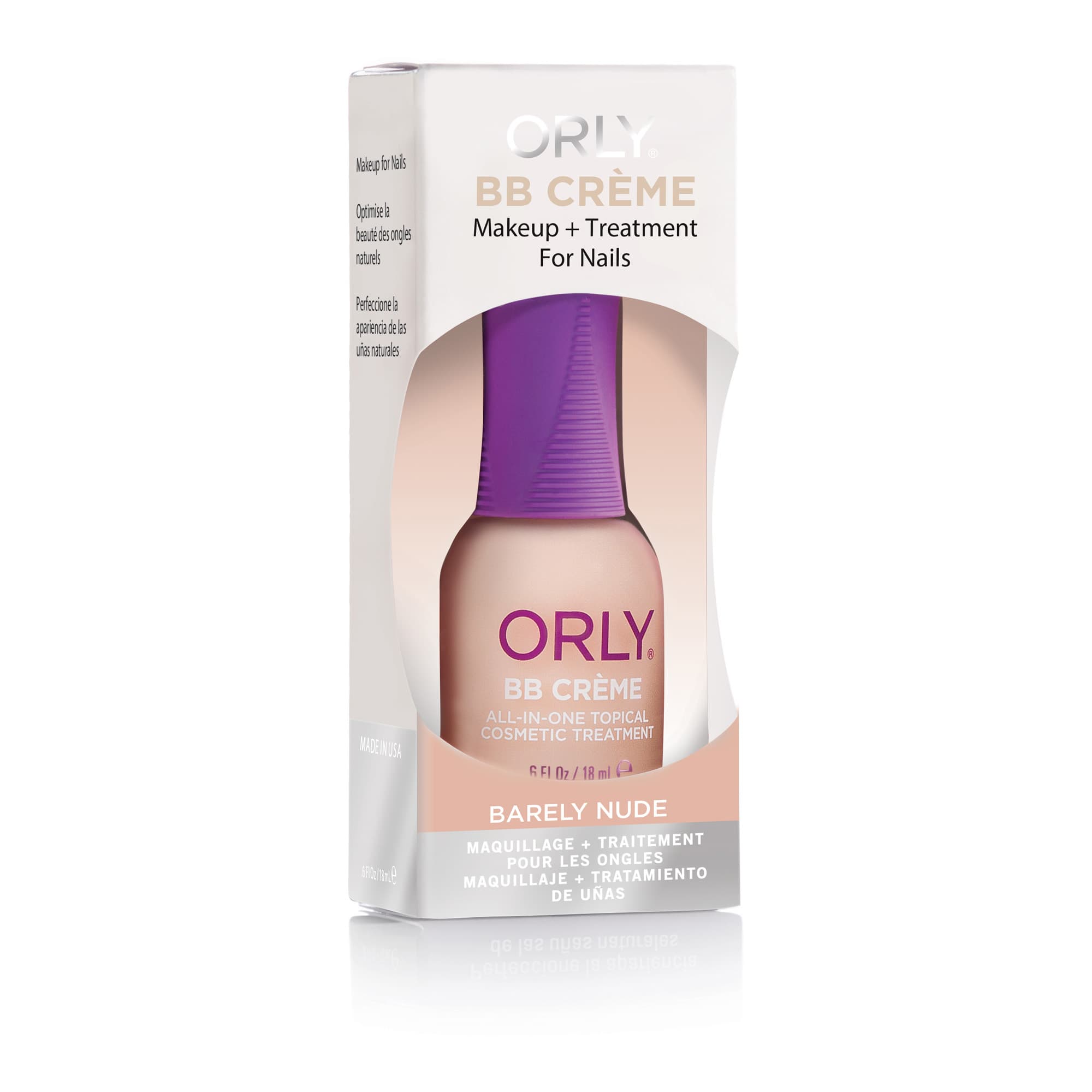 BB Creme Barely Nude toonitud küünetugevdaja