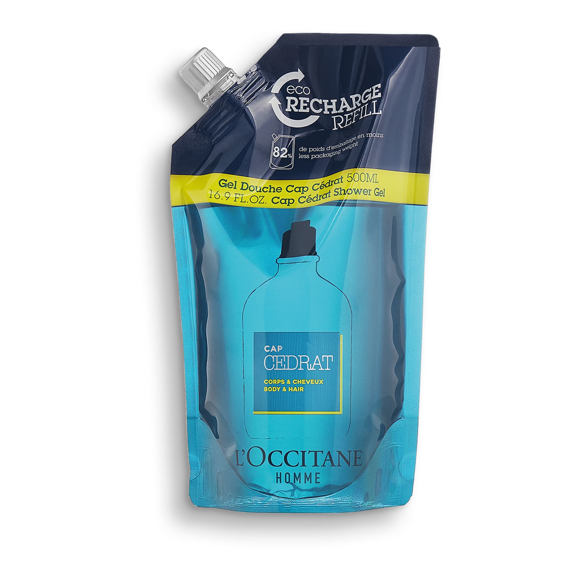 Cap Cedrat dušigeeli täide 500ml