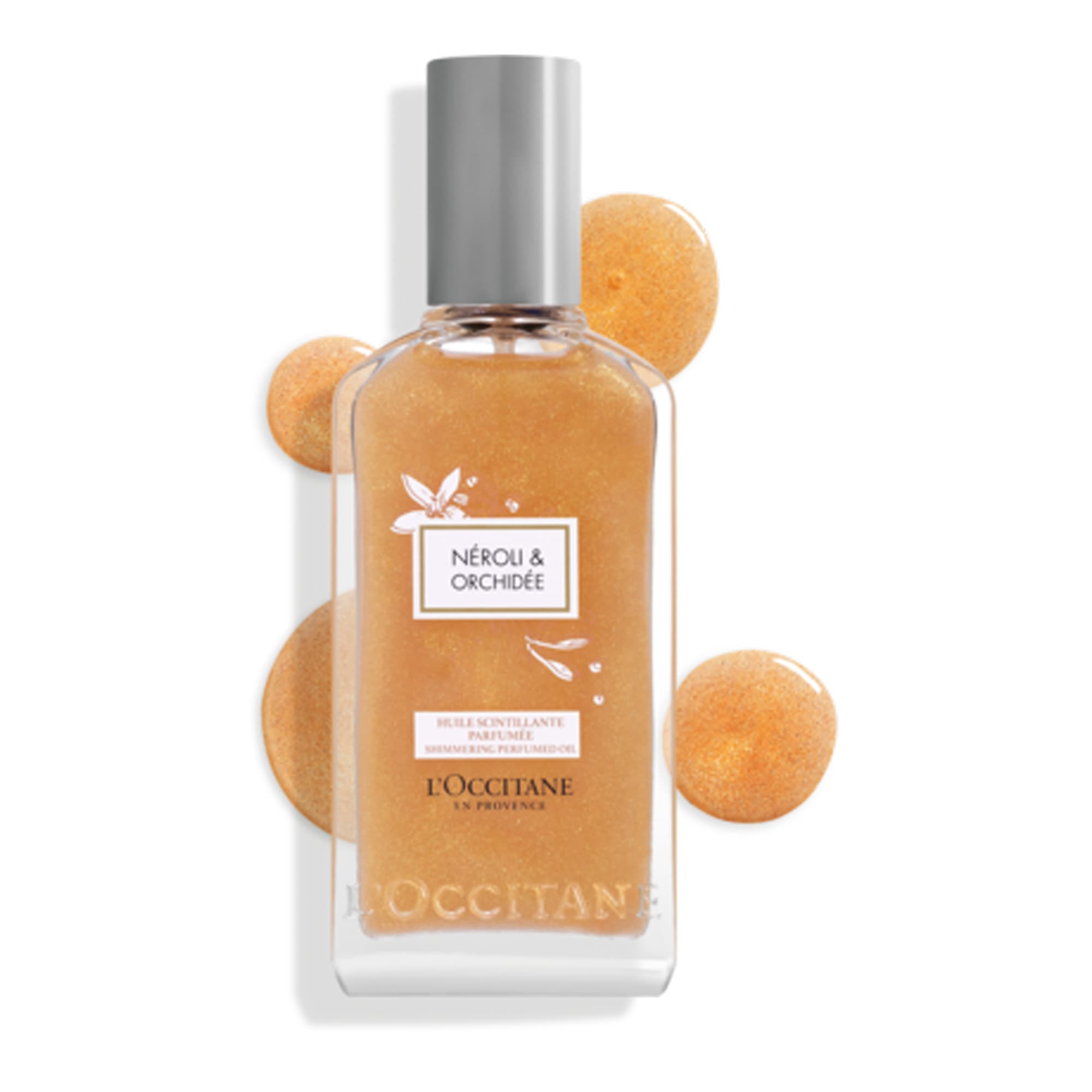 Néroli & Orchidée parfümeeritud sädelev kehaõli 50ml