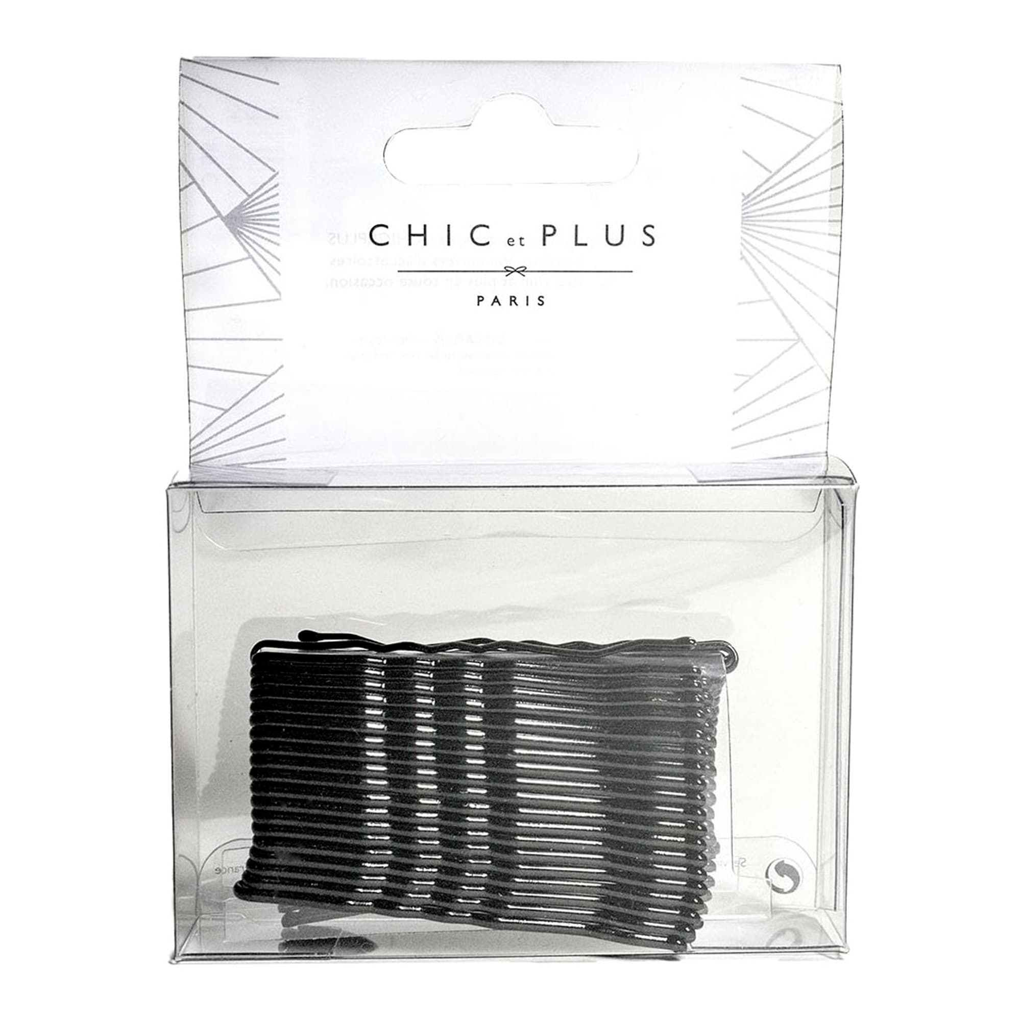 Juukselõksud 6,5 cm must või pronks 40 tk. pakis