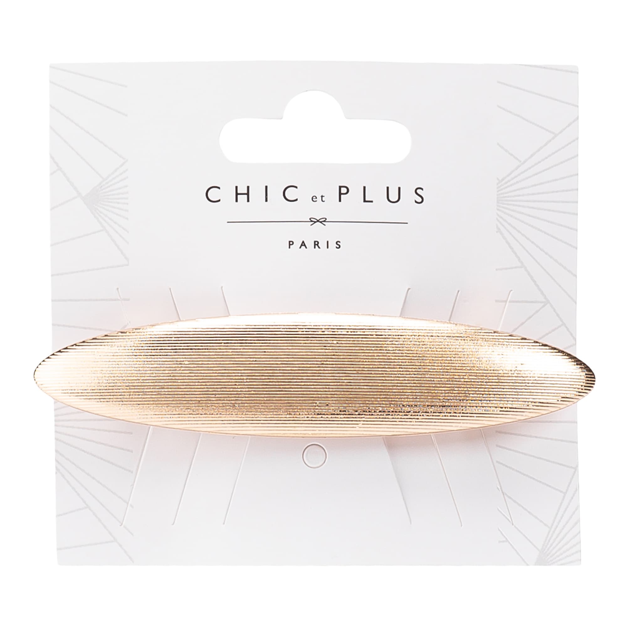 Ovaalne kuldne klamber