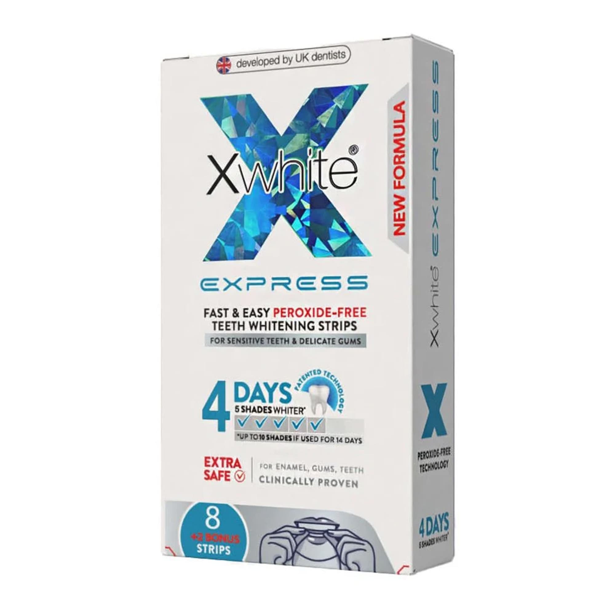 Täiustatud hammaste kiirvalgendus komplekt 4 päeva