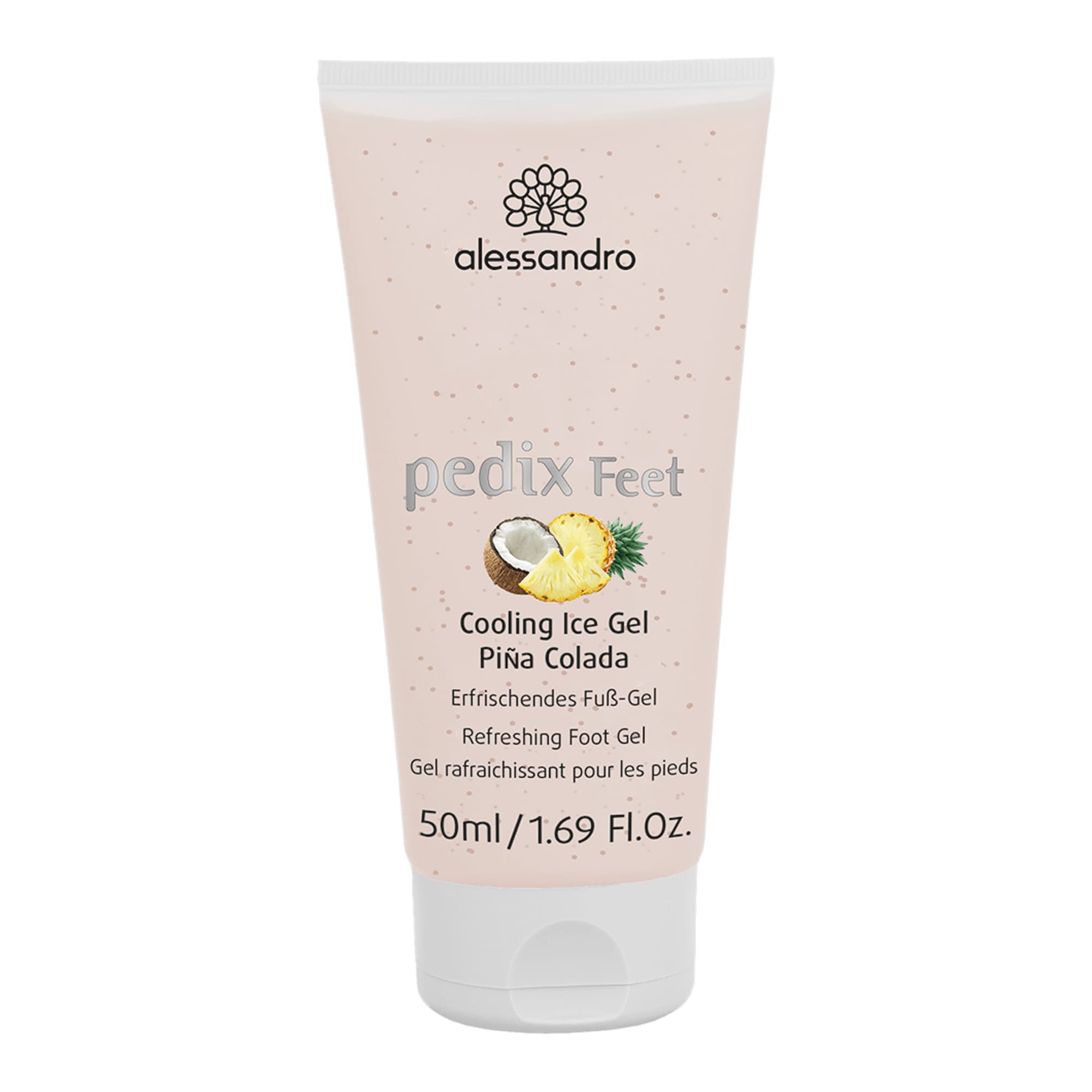 Pedix Feet Cooling Ice Gel Pina Colada jahutav ja hooldav jalageel 50ml