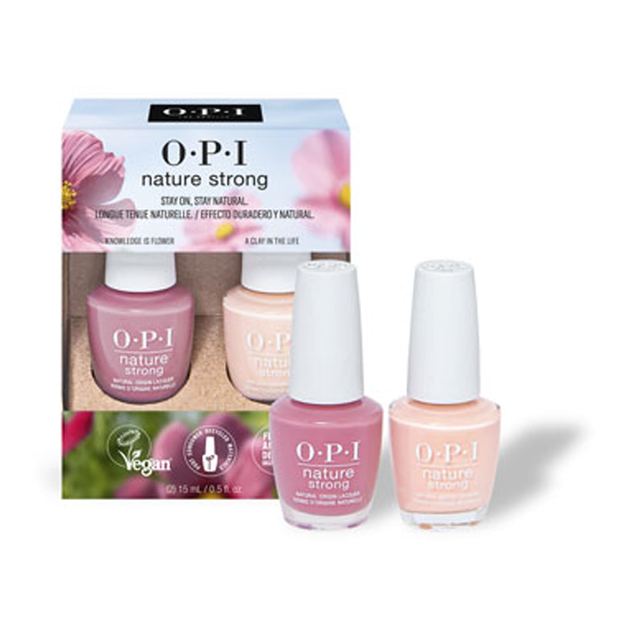 Nature Strong Duo Pakk küünelakkide komplekt 2x15ml