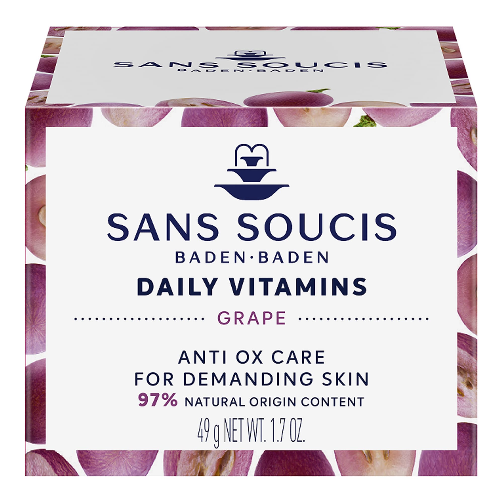 Antioksüdandi kreem viinamarjadega 50ml