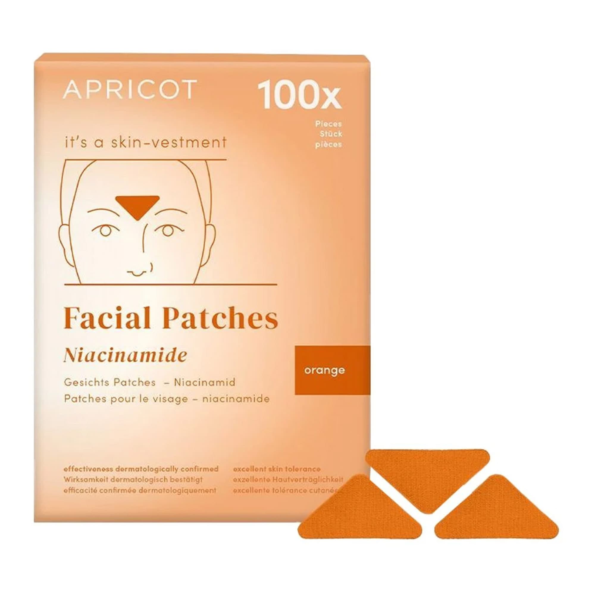 Kortsuplaastrid niatsiinamiidiga laubale ja silmade vahelisele alale 100tk