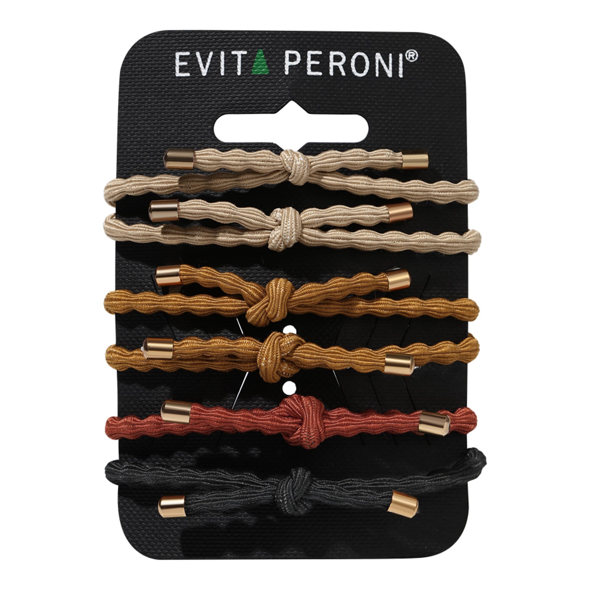 Poppy juuksekummid Pony Elastic, 6tk pakendis; läbimõõt 5cm