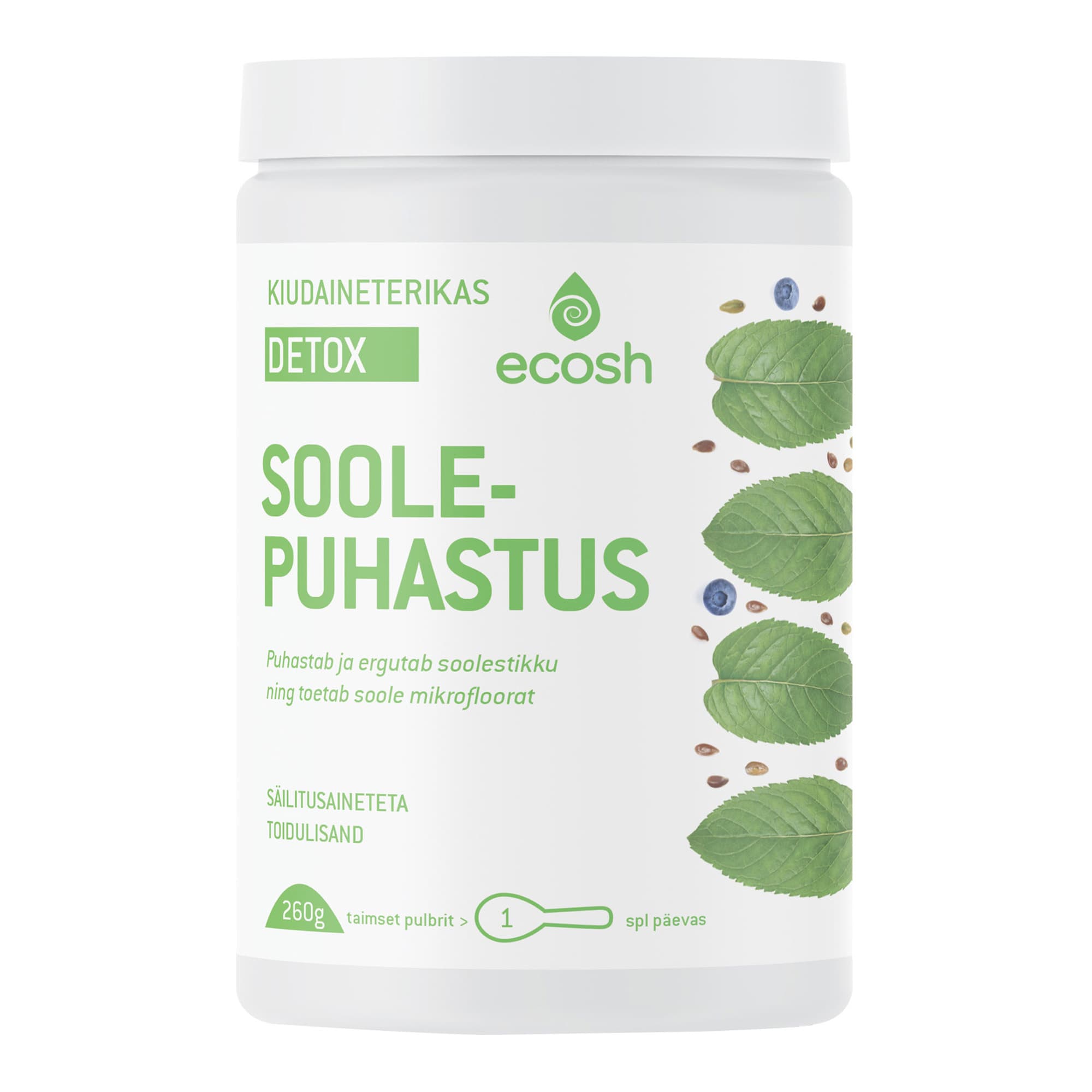 Soolepuhastaja (psülliumi ja kiudainete kompleks) 260g