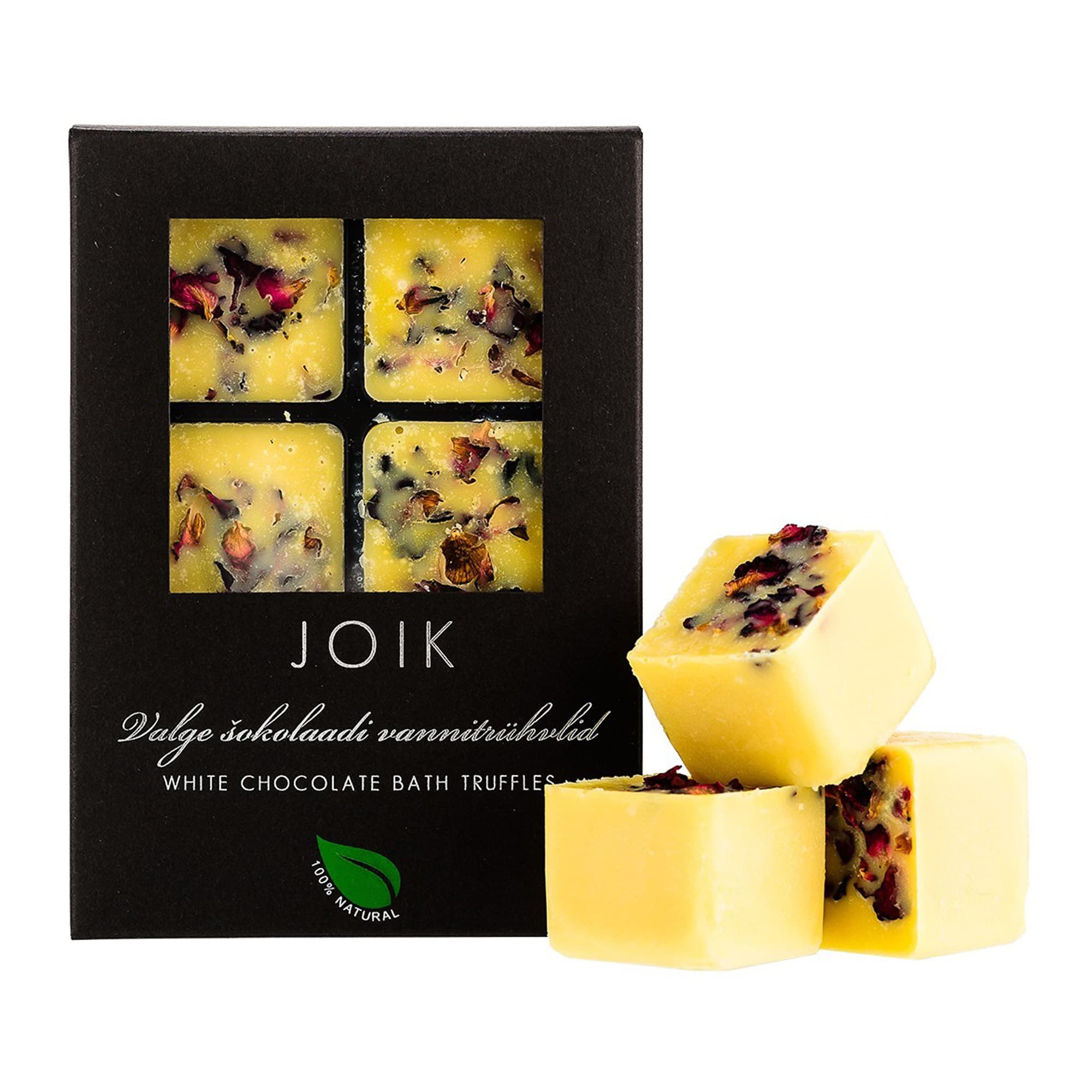 Valge šokolaadi vannitrühvlid 310g