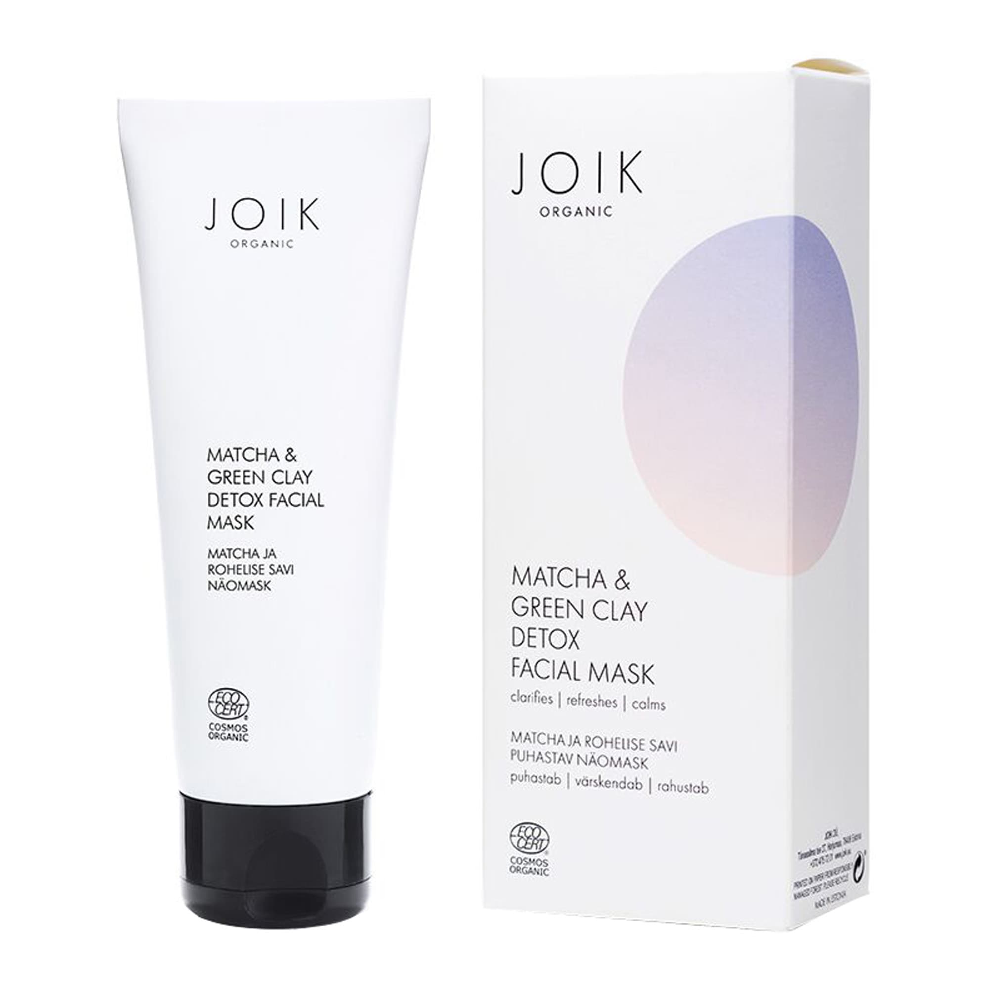 Matcha & rohelise savi puhastav näomask 75ml