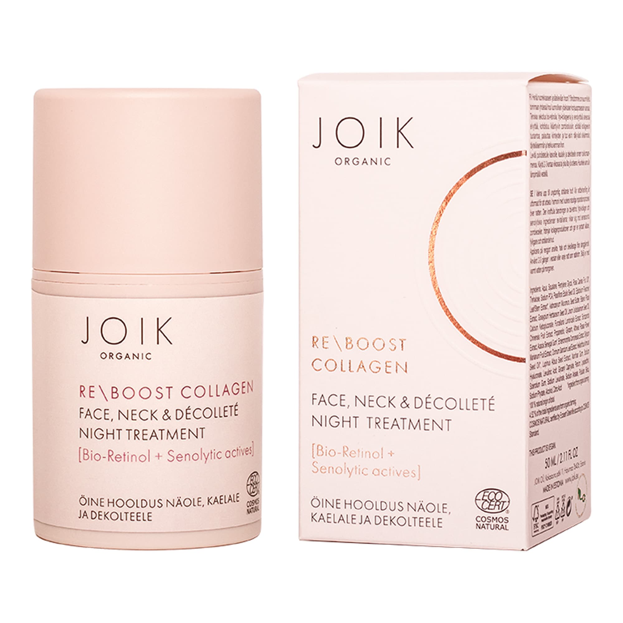 Re-Boost Collagen öine hooldus näole, kaelale ja dekolteele 50ml