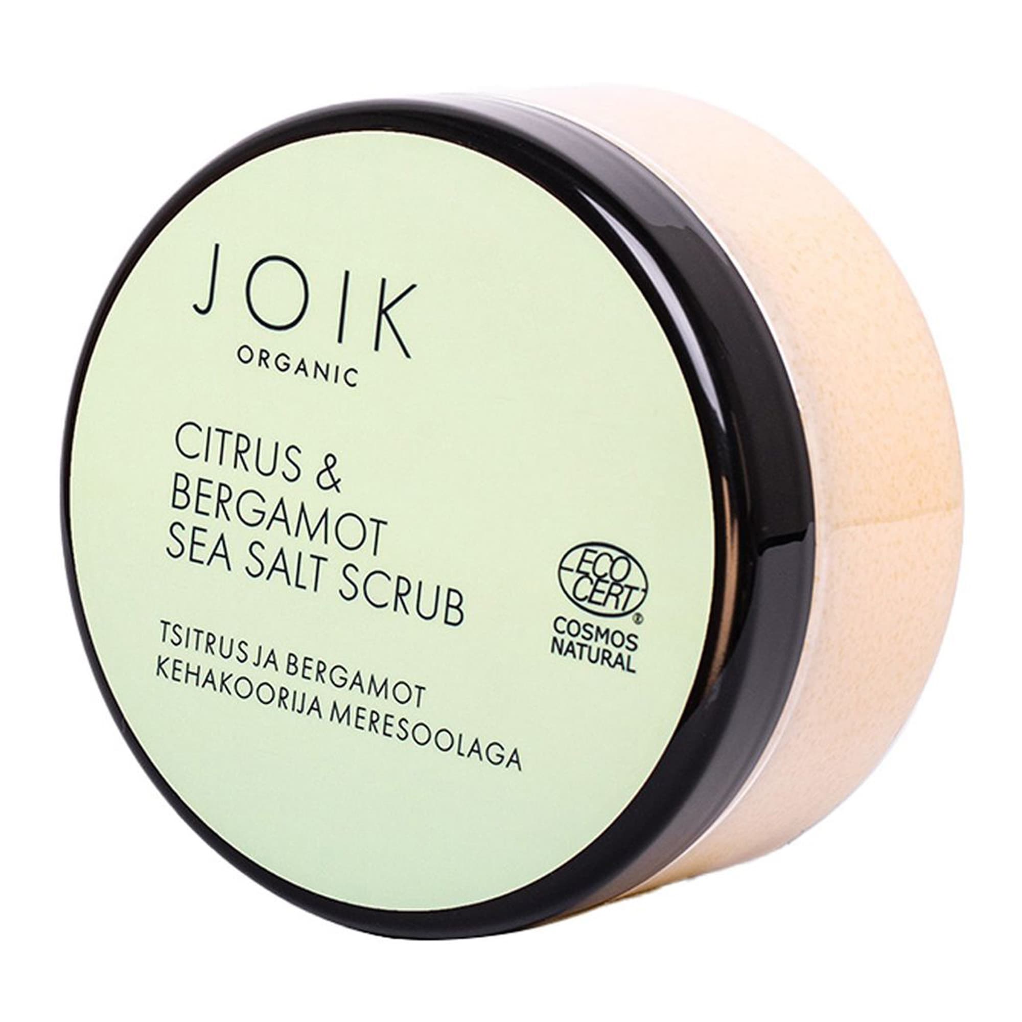 Tsitruse ja Bergamoti kehakoorija meresoolaga 240g