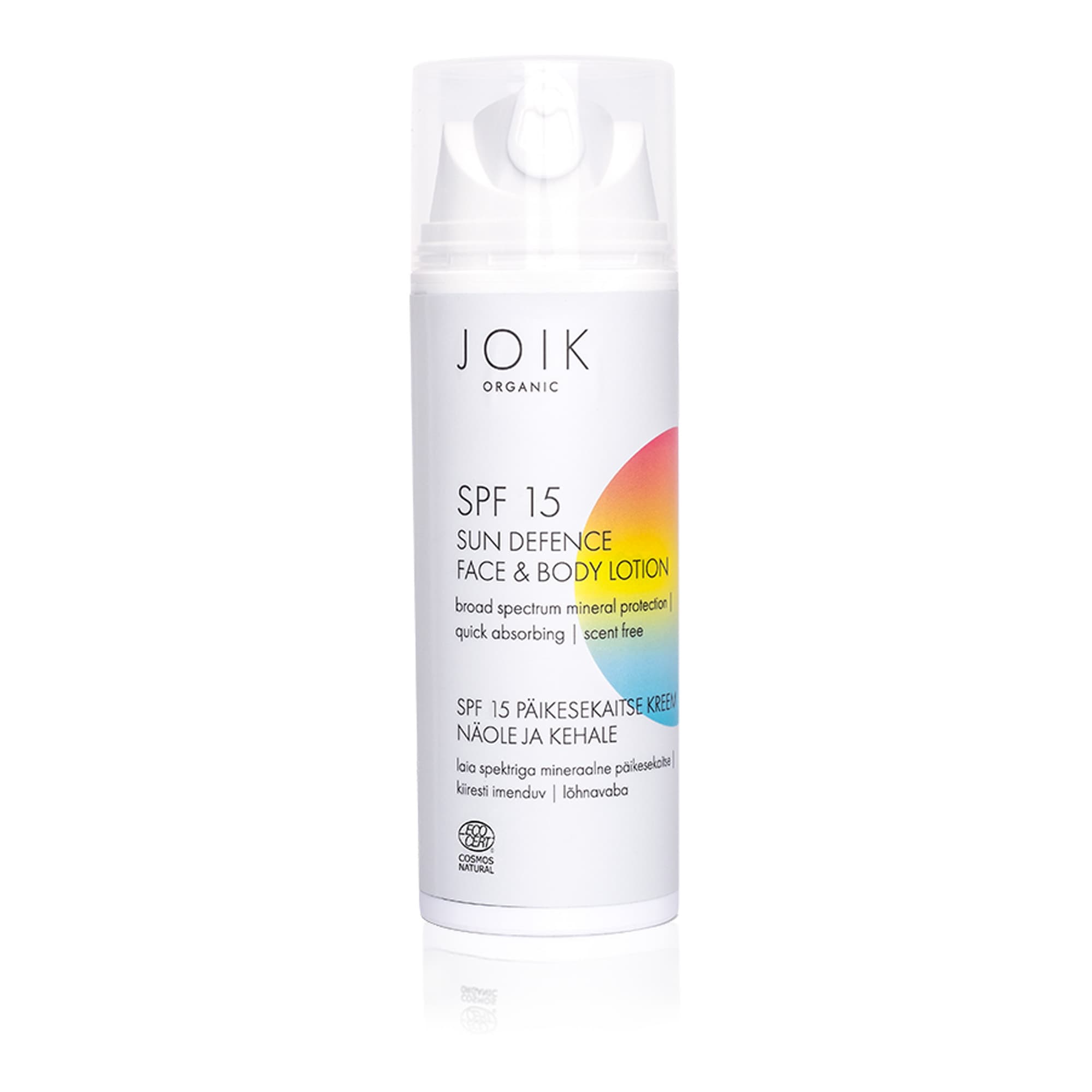 Päikesekaitsekreem näole ja kehale SPF15 150ml