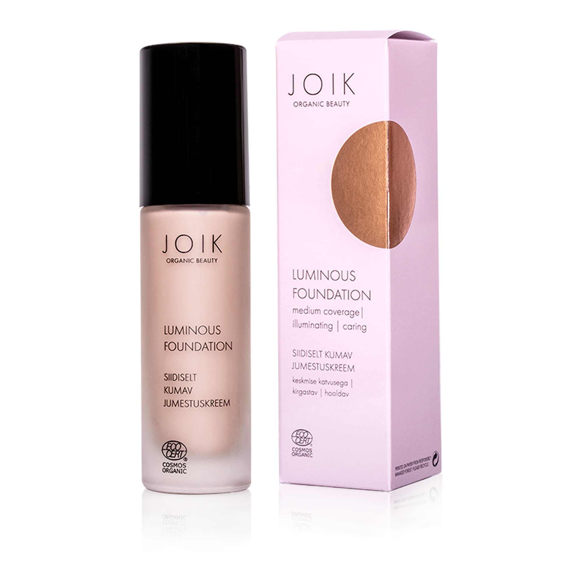 Joik siidiselt kumav jumestuskreem  04 almond 30ml