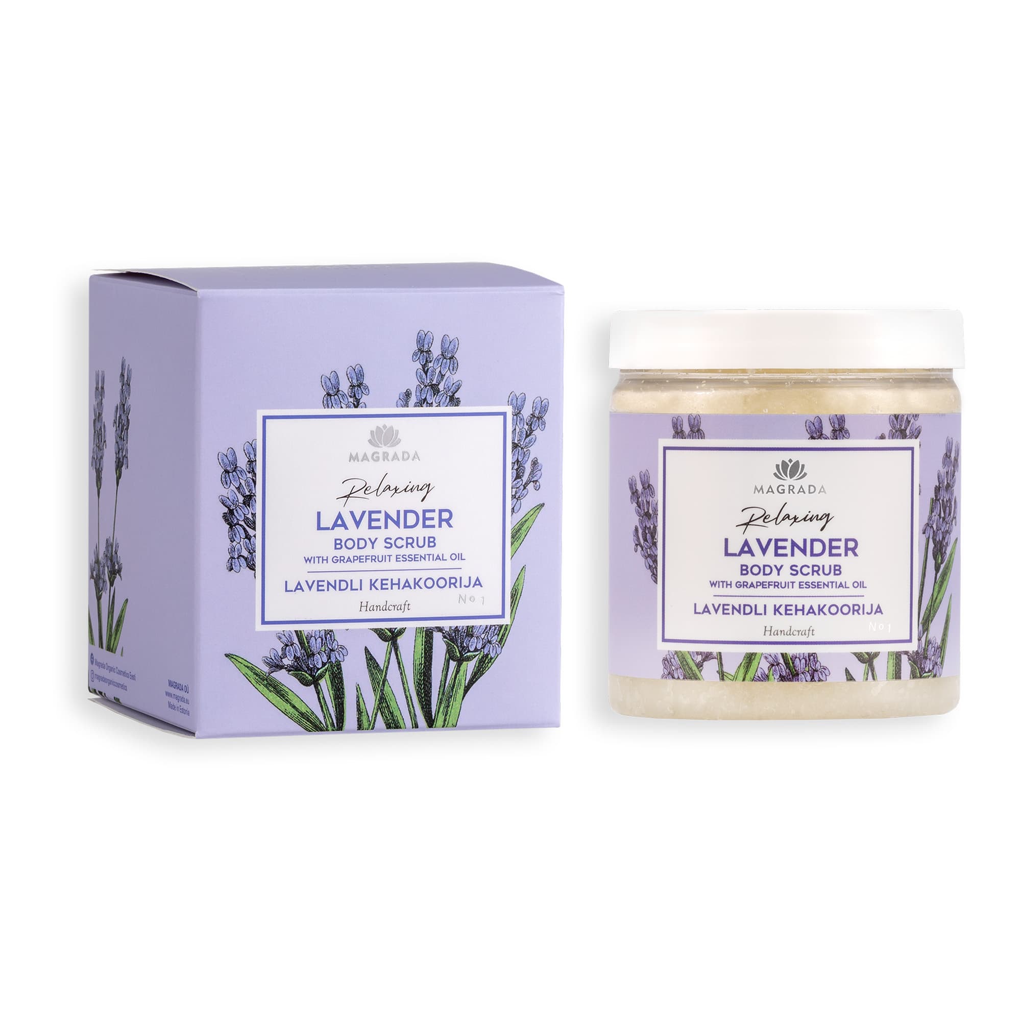 Lavendli kehakoorija greibi essentsõliga 250ml