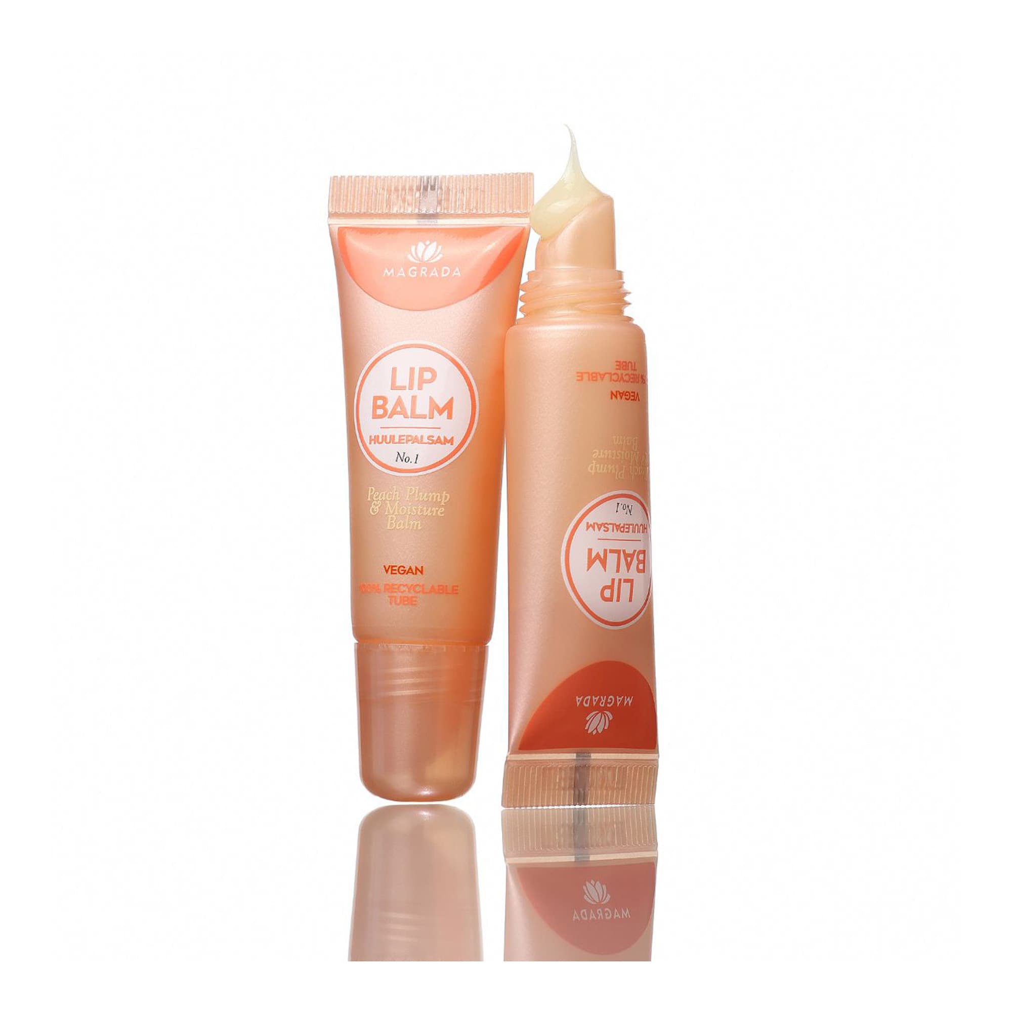 Täidlust andev huulepalsam virsikuga 10ml